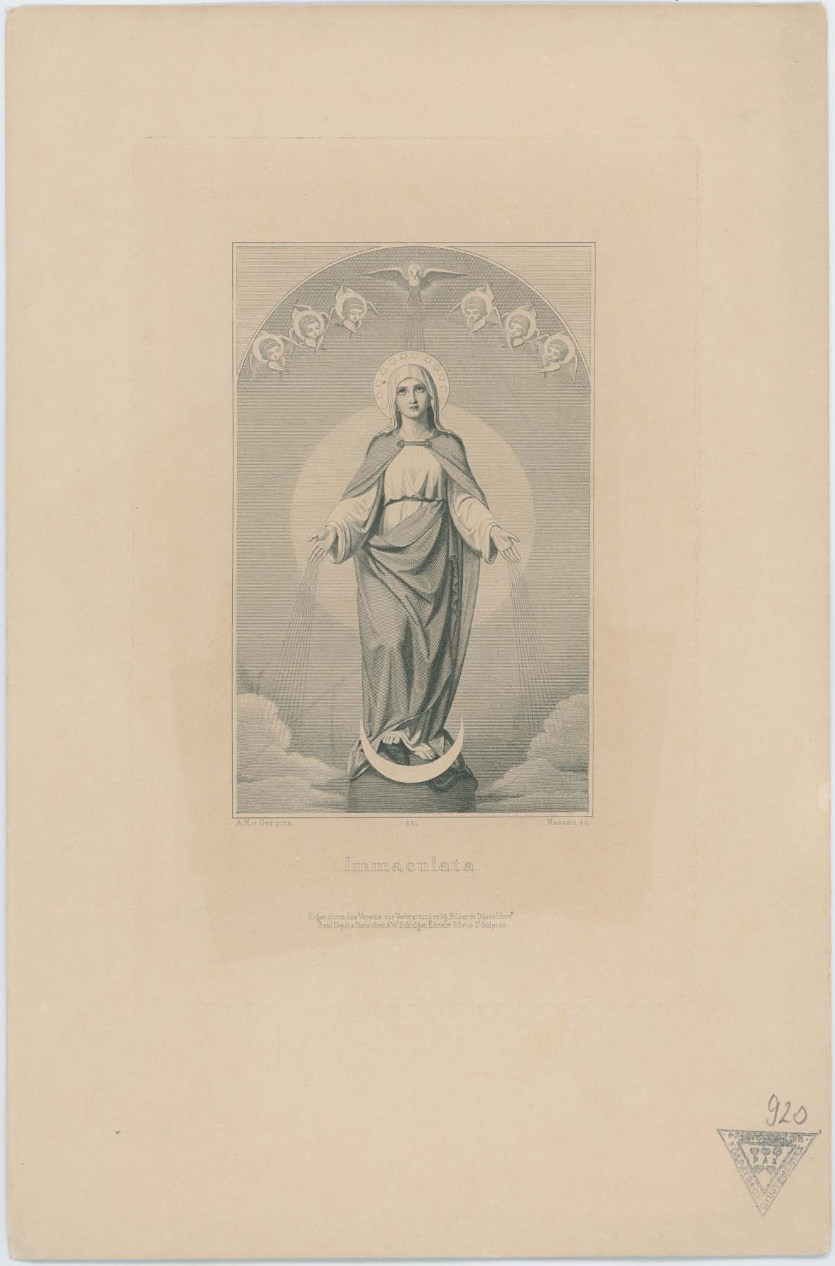 Immaculata (Pannonhalma Főapátsági Múzeum CC BY-NC-SA)