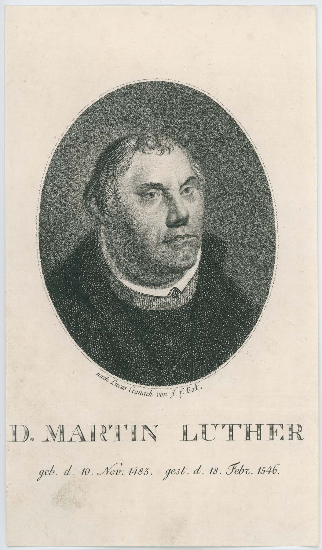 Martin Luther 1483-1546 (Pannonhalma Főapátsági Múzeum CC BY-NC-SA)