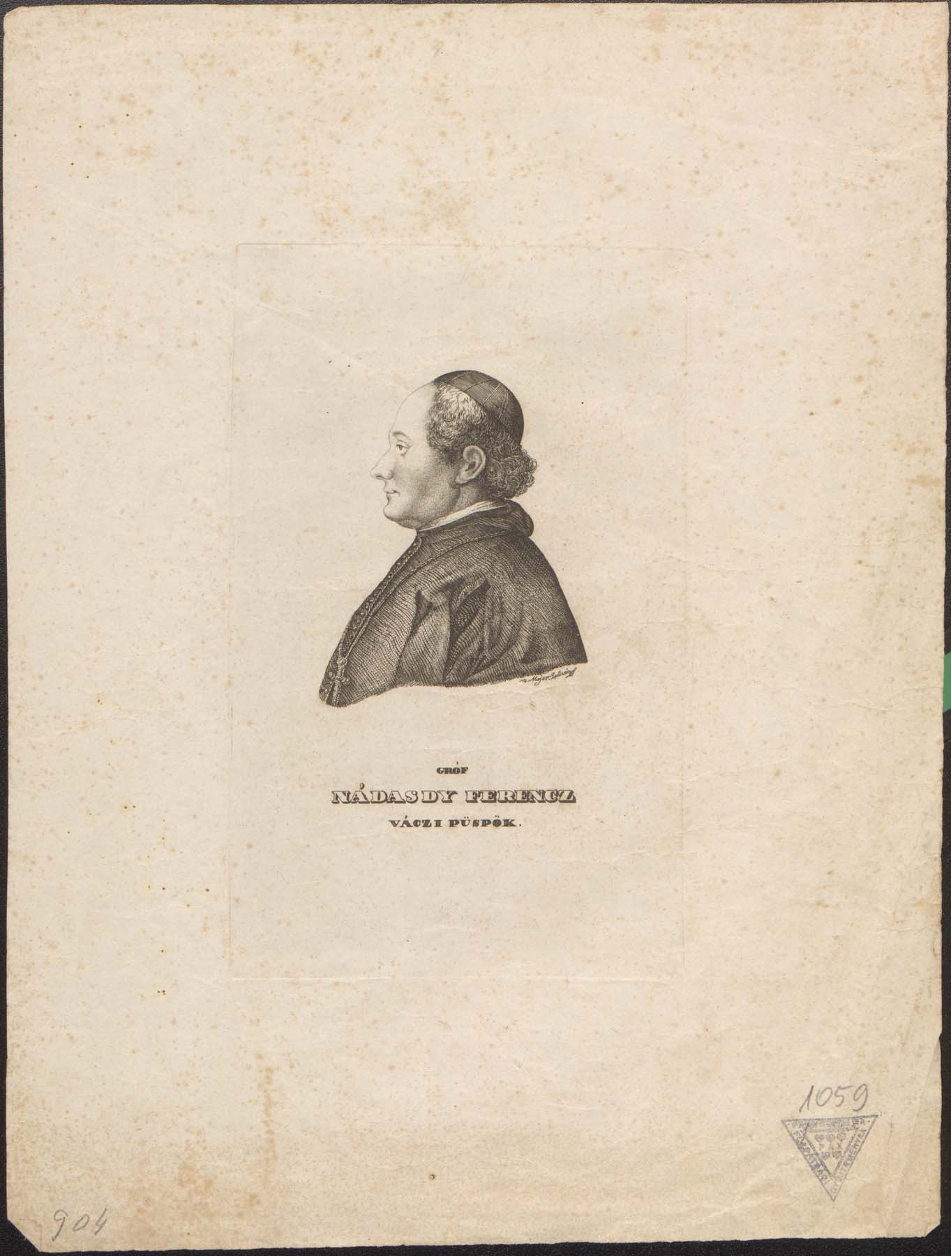 Gr. Nádasdy Ferenc 1781-1851 (Pannonhalma Főapátsági Múzeum CC BY-NC-SA)