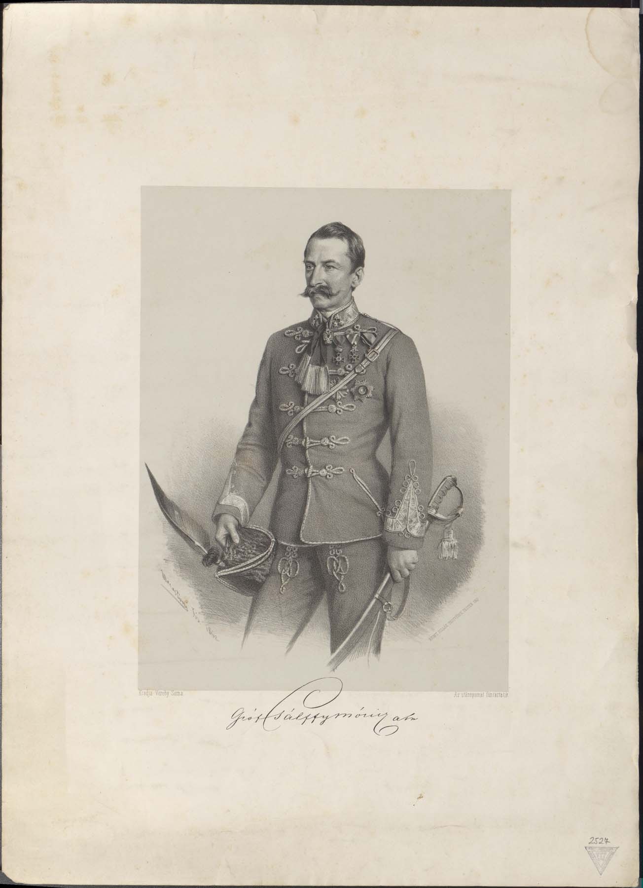 Gr. Pálffy Móric, 1862 (Pannonhalma Főapátsági Múzeum CC BY-NC-SA)