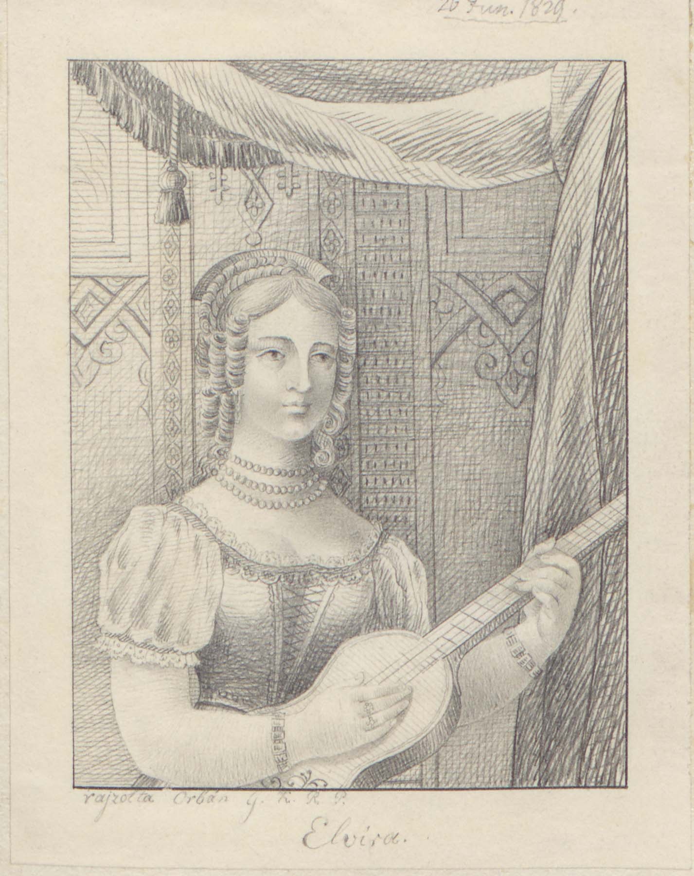 Elvira, 1829 (Pannonhalma Főapátsági Múzeum CC BY-NC-SA)