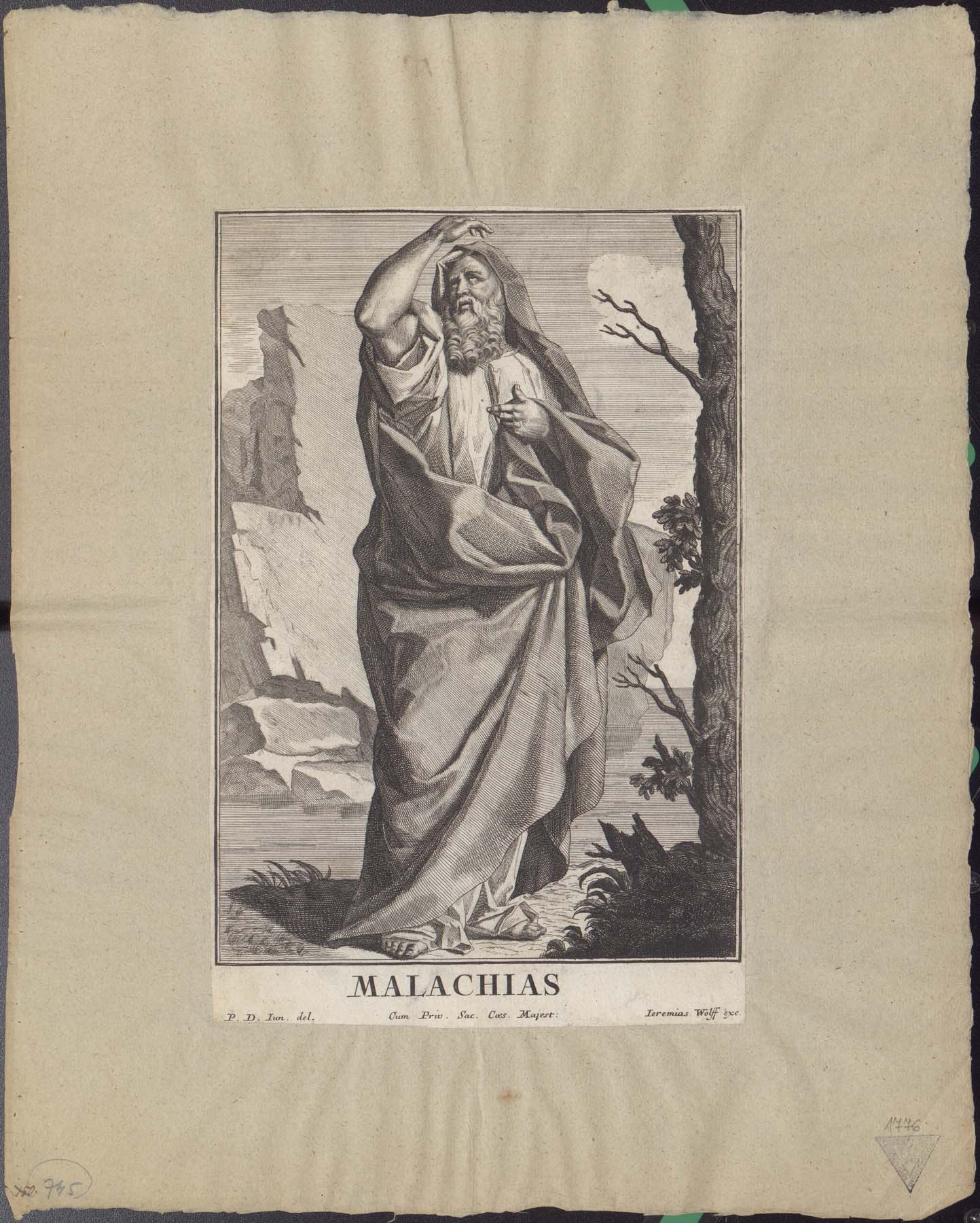 Malakiás próféta (Pannonhalma Főapátsági Múzeum CC BY-NC-SA)