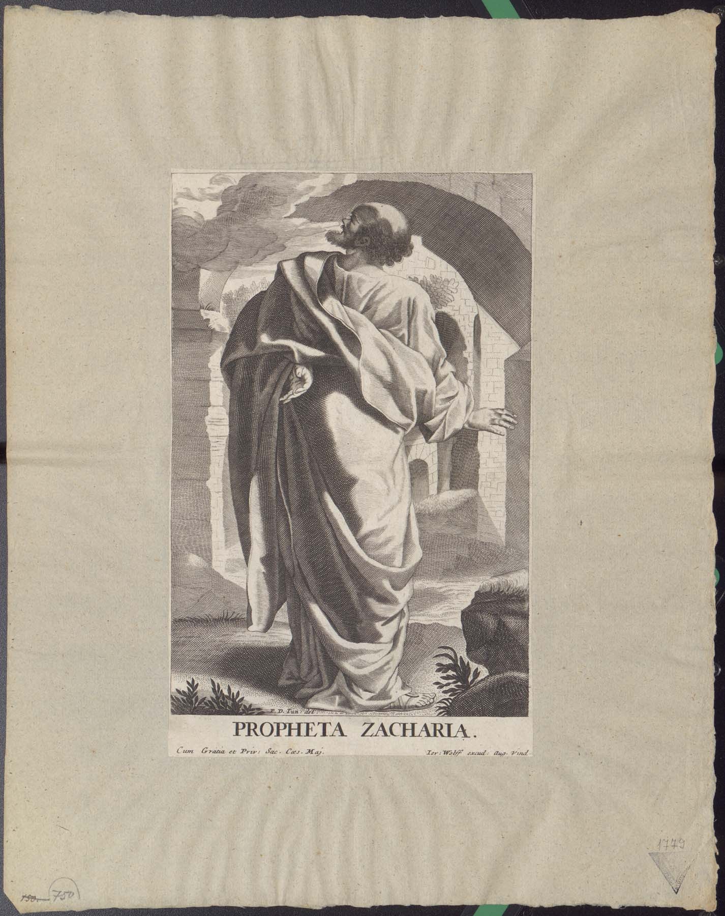 Zakariás próféta (Pannonhalma Főapátsági Múzeum CC BY-NC-SA)