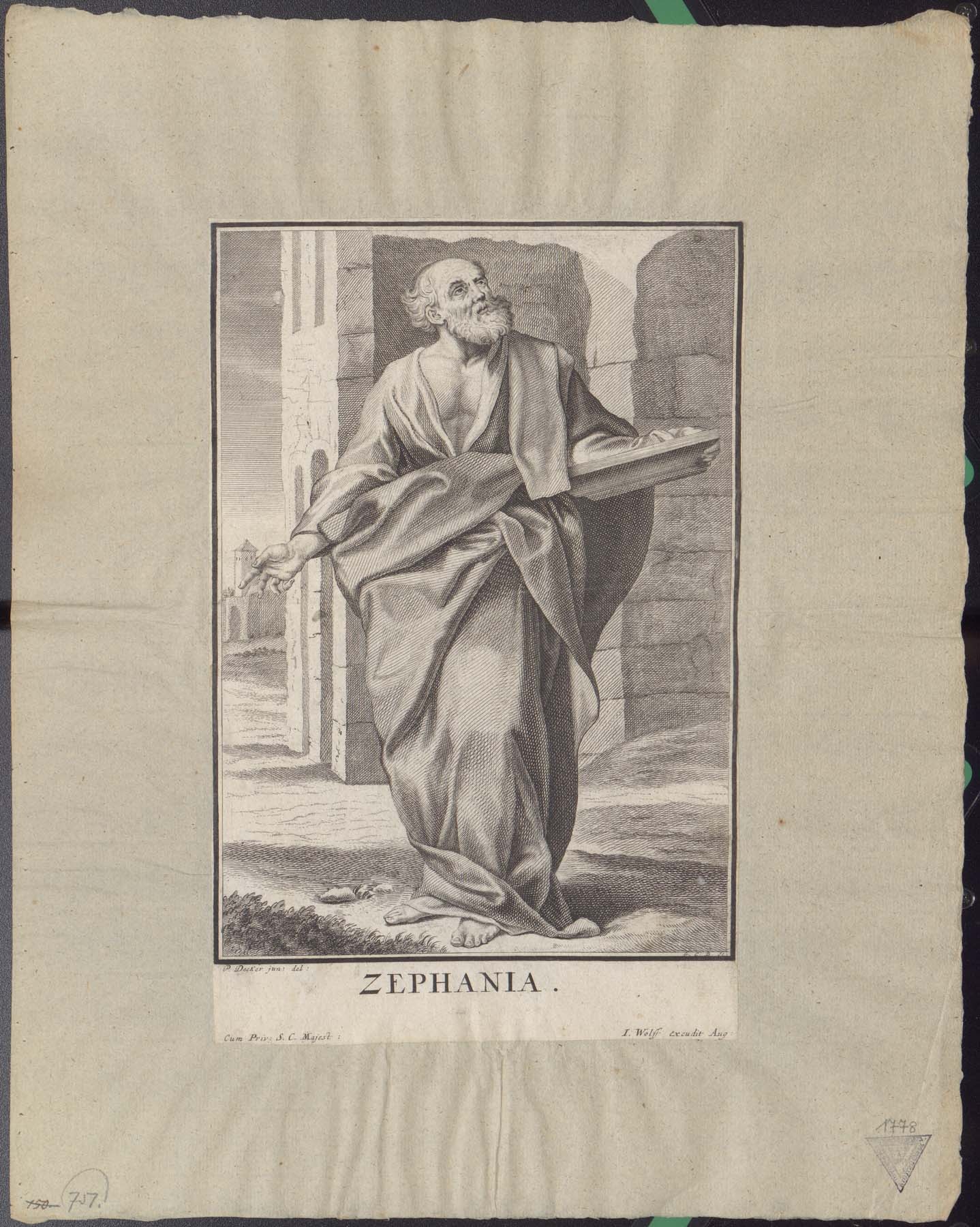 Szofoniás próféta (Pannonhalma Főapátsági Múzeum CC BY-NC-SA)