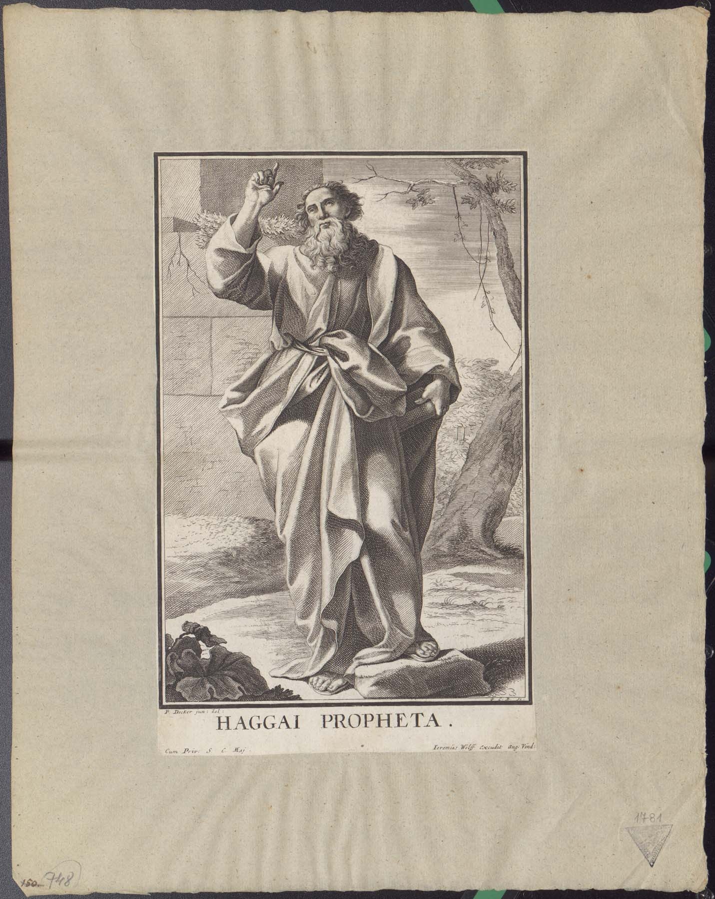 Aggeus próféta (Pannonhalma Főapátsági Múzeum CC BY-NC-SA)