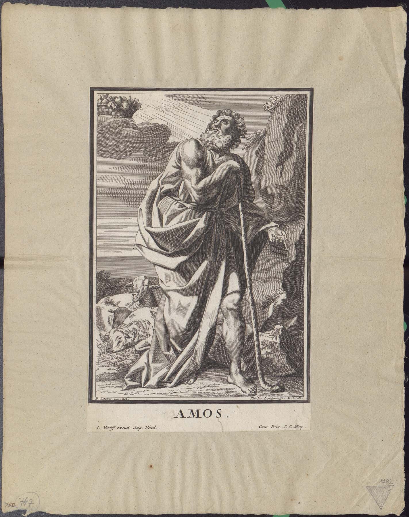 Ámosz próféta (Pannonhalma Főapátsági Múzeum CC BY-NC-SA)
