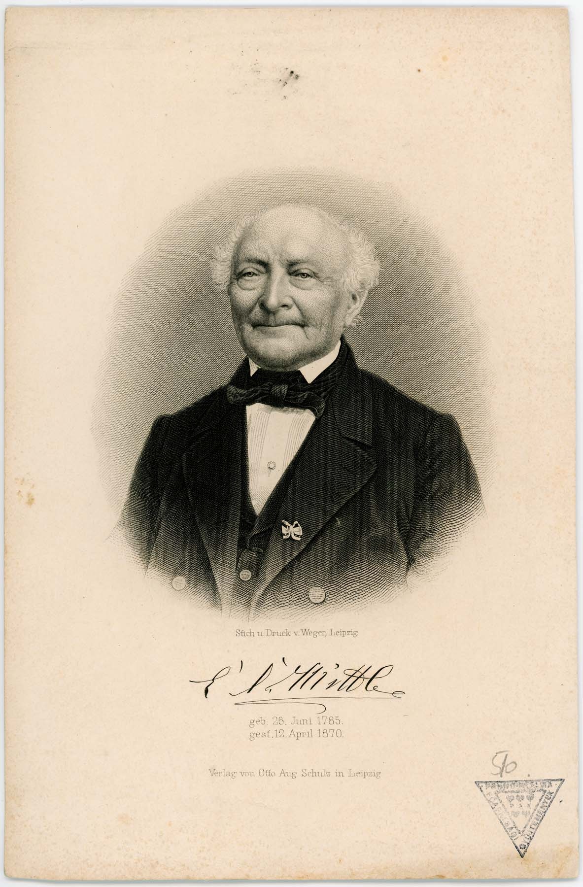 E.Hirttl? 1785-1870 portréja (Pannonhalma Főapátsági Múzeum CC BY-NC-SA)