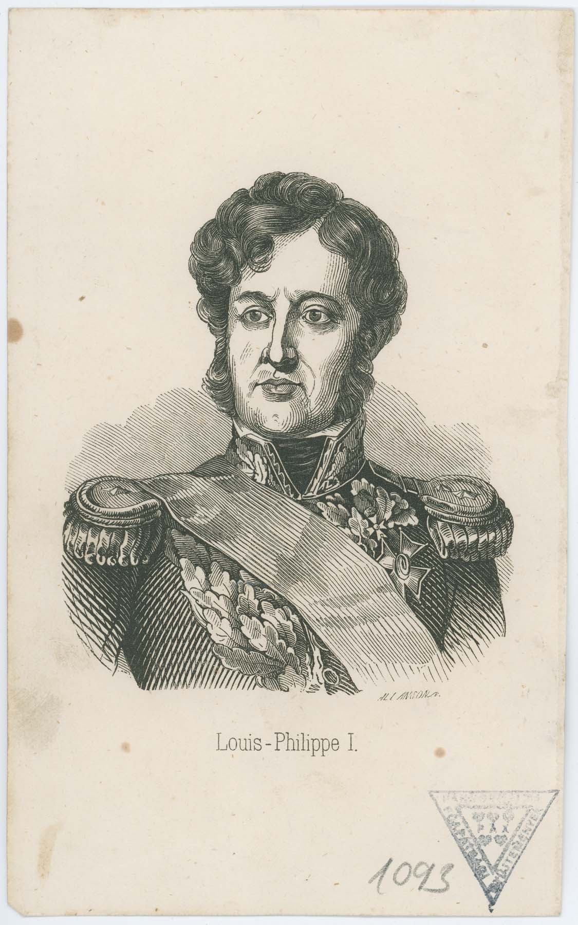 Lajos Fülöp francia király (Pannonhalma Főapátsági Múzeum CC BY-NC-SA)