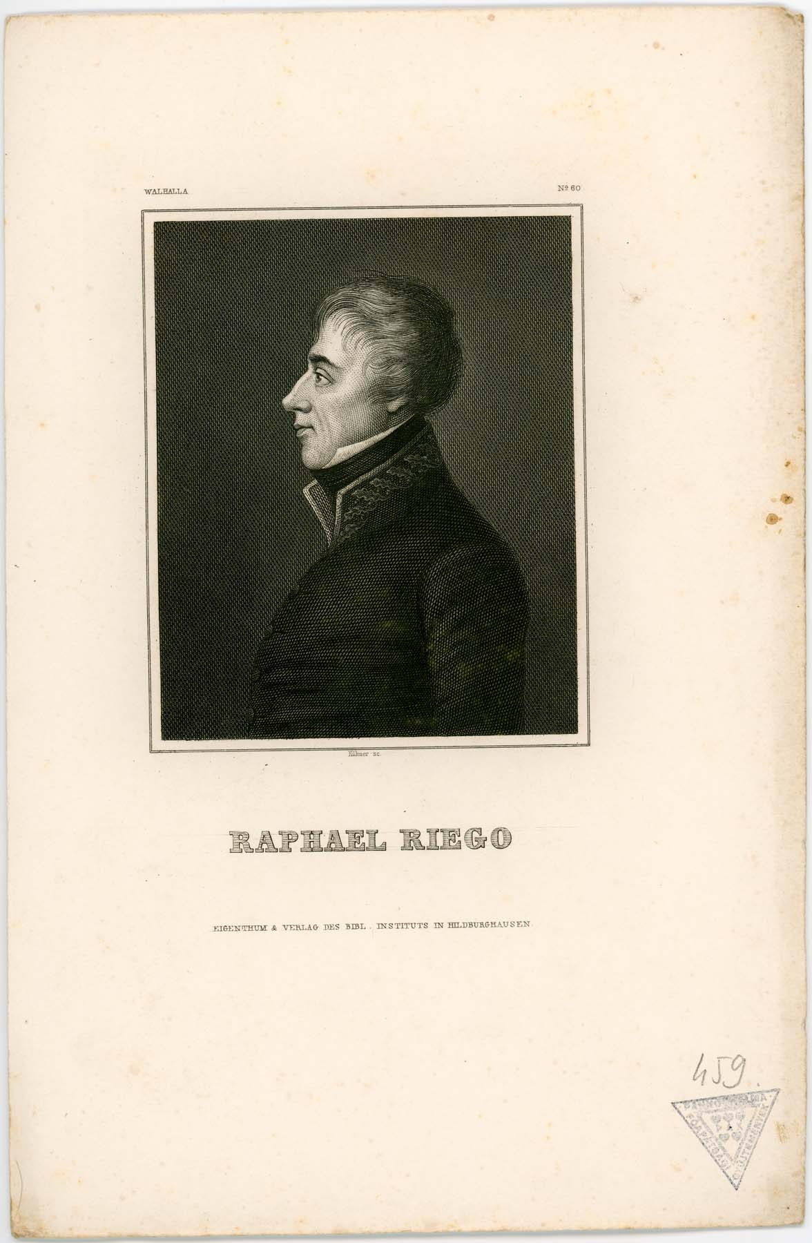 Raphael Rieggo portréja (Pannonhalma Főapátsági Múzeum CC BY-NC-SA)