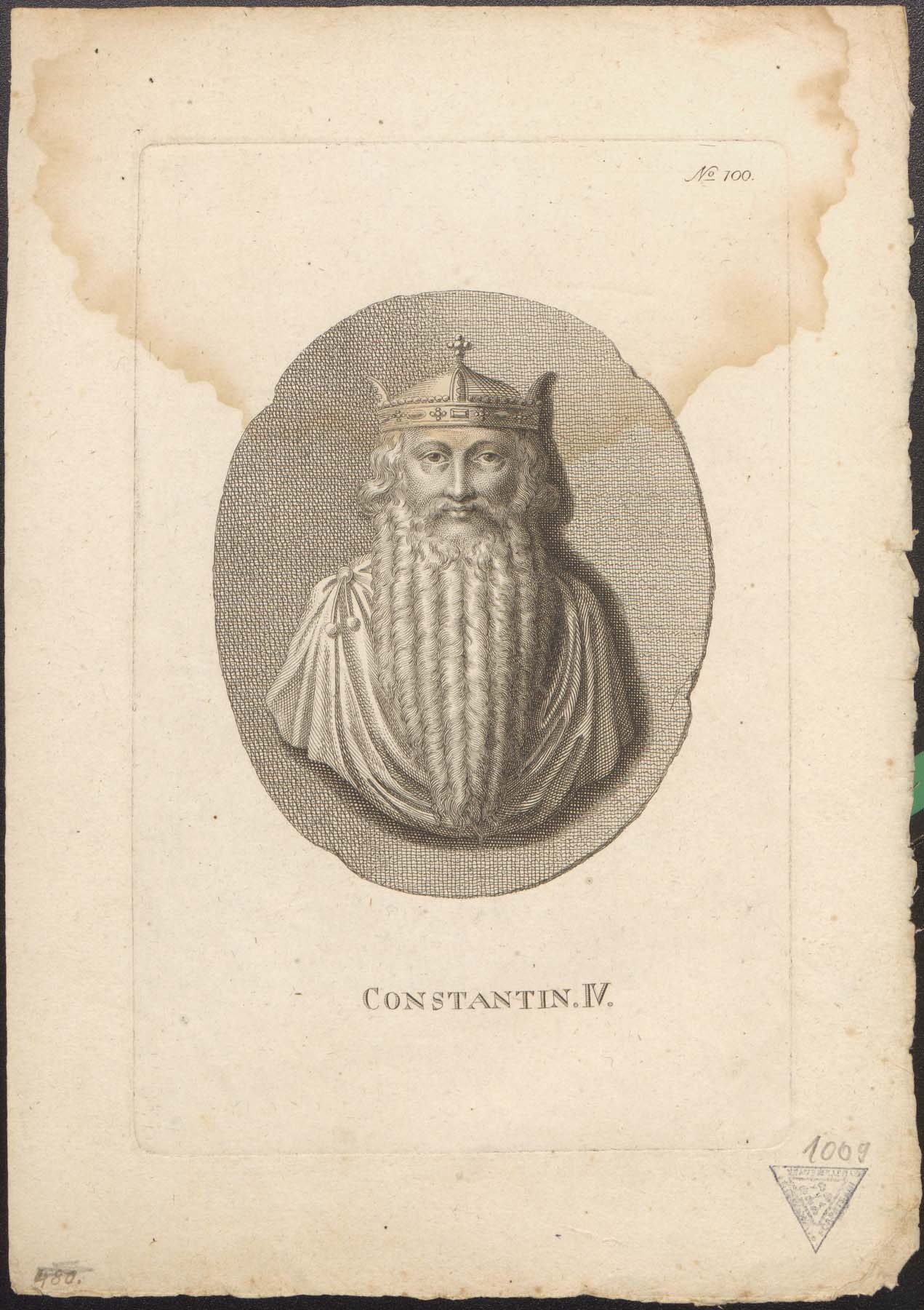 IV.Konstantin császár (Pannonhalma Főapátsági Múzeum CC BY-NC-SA)