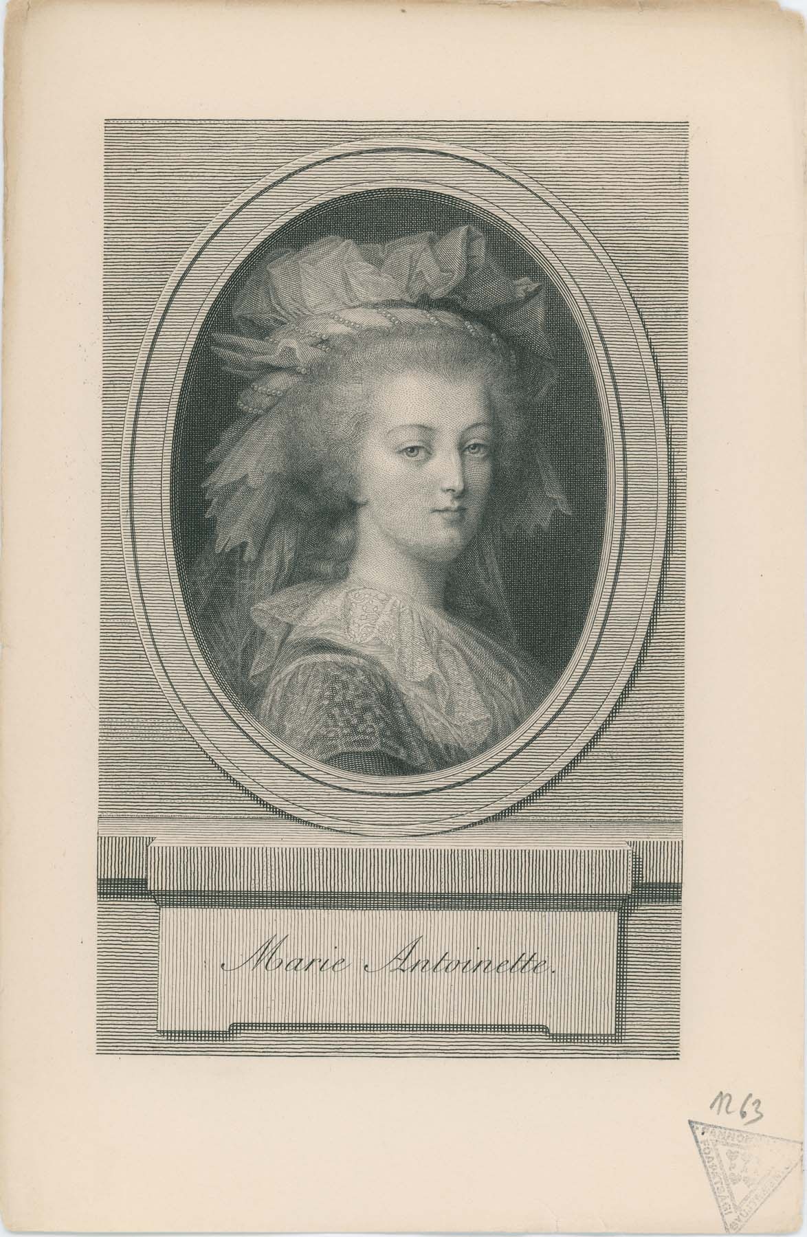 Marie Antoinette 1755-1793 (Pannonhalma Főapátsági Múzeum CC BY-NC-SA)