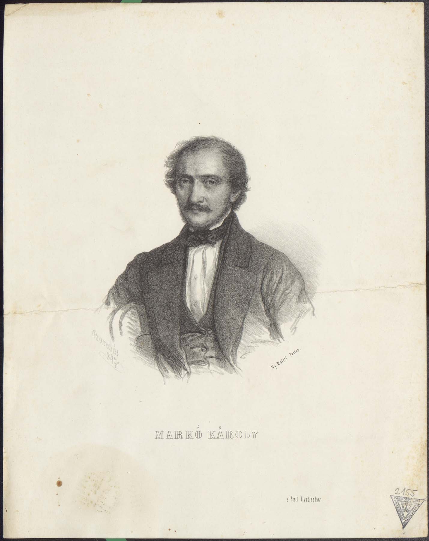 Markó Károly 1847 (Pannonhalma Főapátsági Múzeum CC BY-NC-SA)