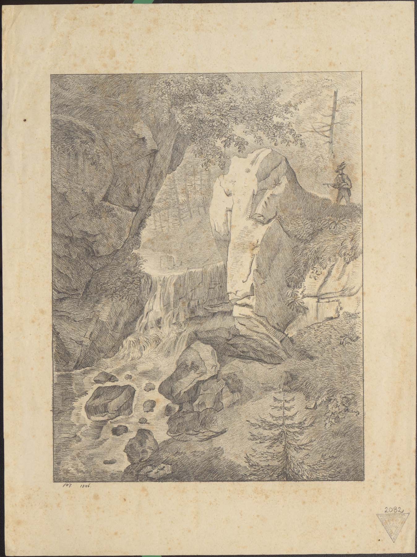Erdei táj, 1846 (Pannonhalma Főapátsági Múzeum CC BY-NC-SA)