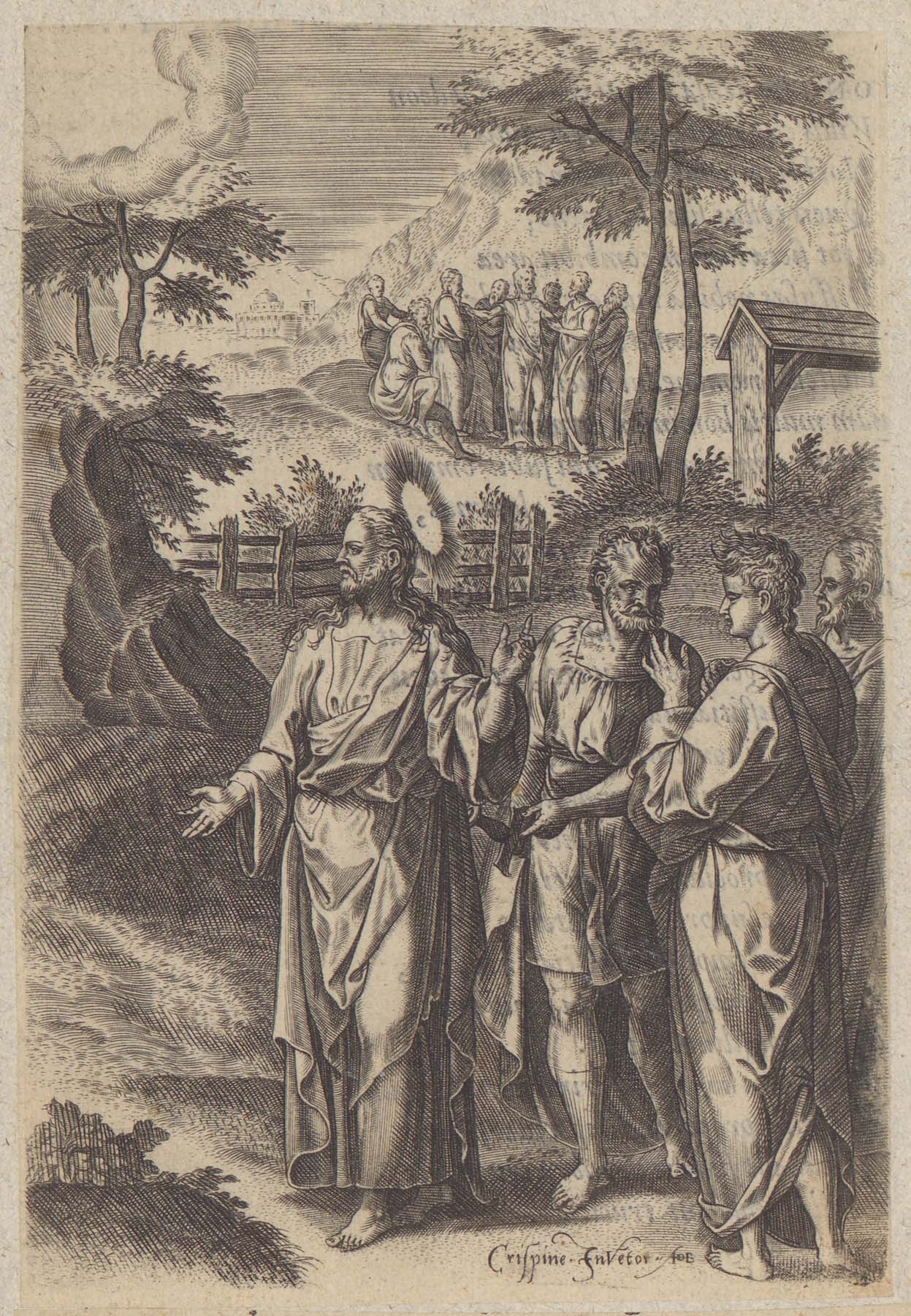 Az apostolok elküldése 1583 (Pannonhalma Főapátsági Múzeum CC BY-NC-SA)