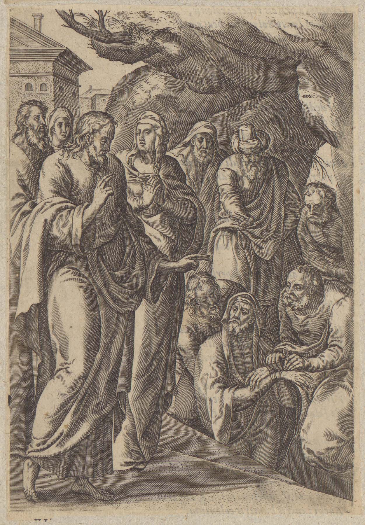 Lázár feltámasztása 1583 (Pannonhalma Főapátsági Múzeum CC BY-NC-SA)
