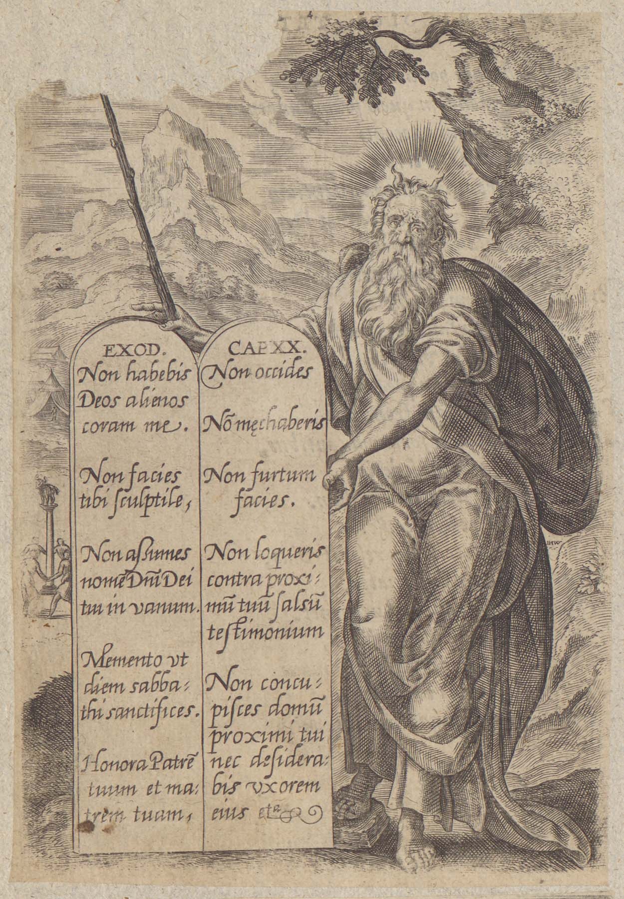 Mózes 1583 (Pannonhalma Főapátsági Múzeum CC BY-NC-SA)