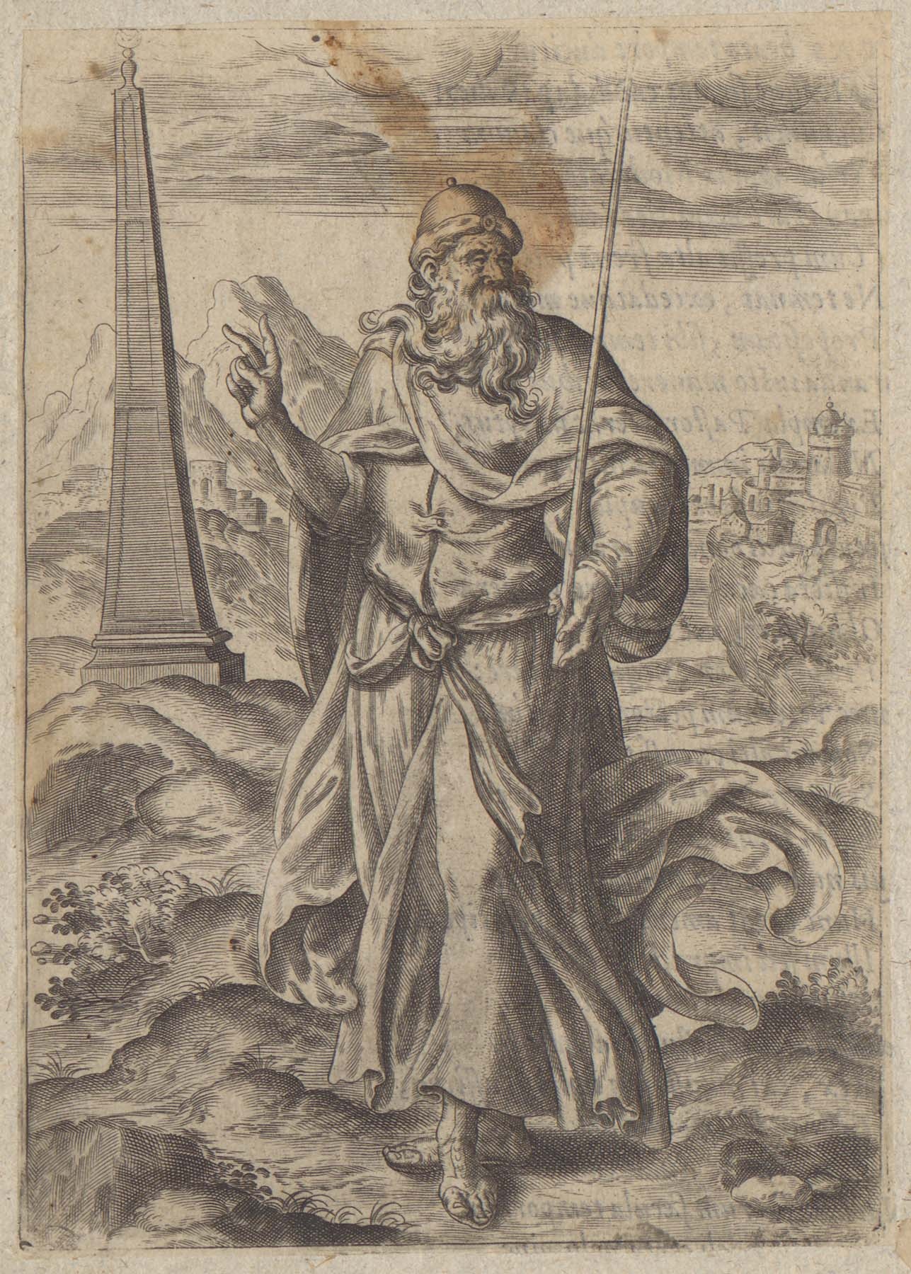 Próféta 1583 (Pannonhalma Főapátsági Múzeum CC BY-NC-SA)
