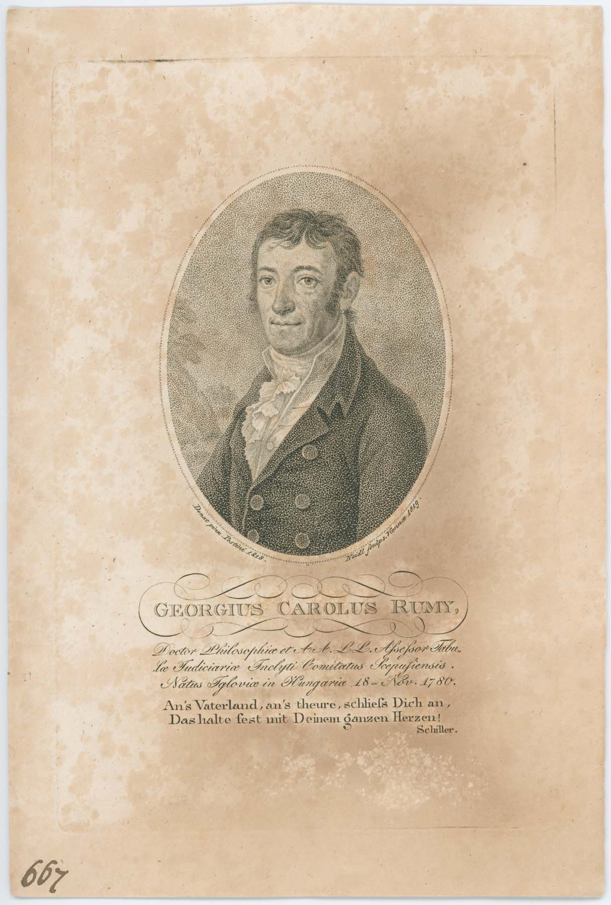 Rumy Károly György 1819 1780-1847 (Pannonhalma Főapátsági Múzeum CC BY-NC-SA)