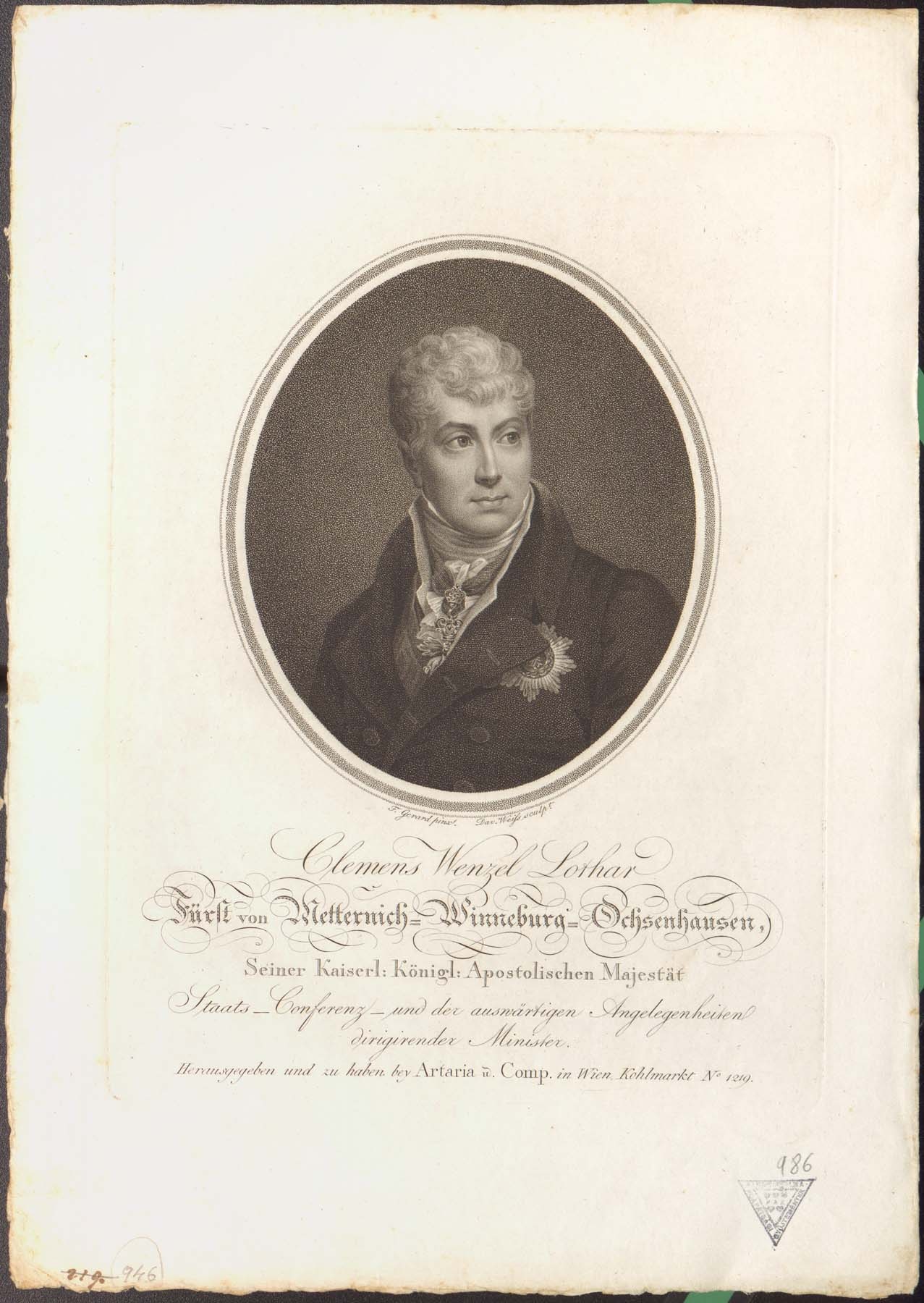 Metternich-Winneburg-Ochsenhausen Kelemen Vencel Lotár herceg (Pannonhalma Főapátsági Múzeum CC BY-NC-SA)