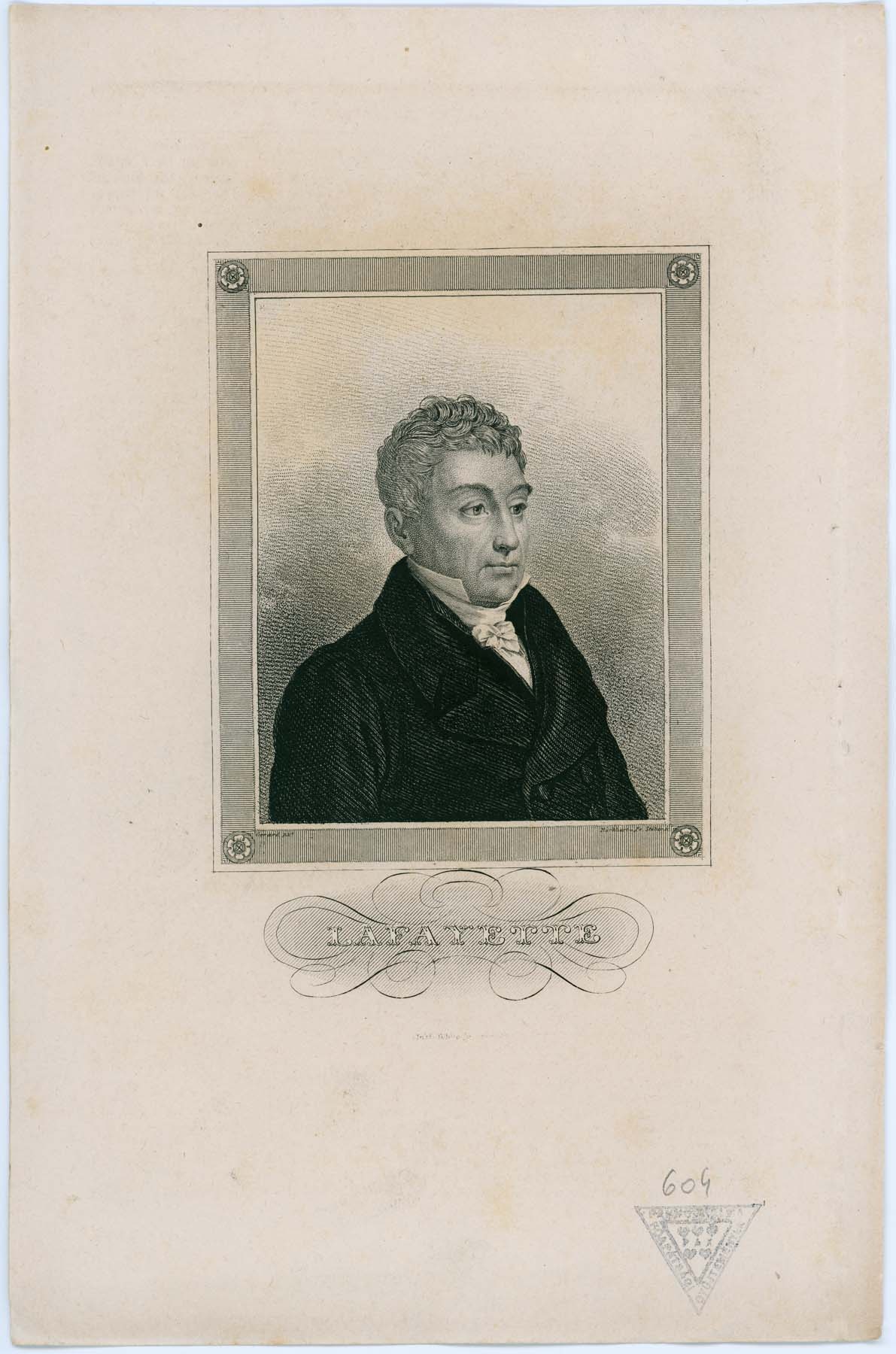 Lafayette portréja (Pannonhalma Főapátsági Múzeum CC BY-NC-SA)