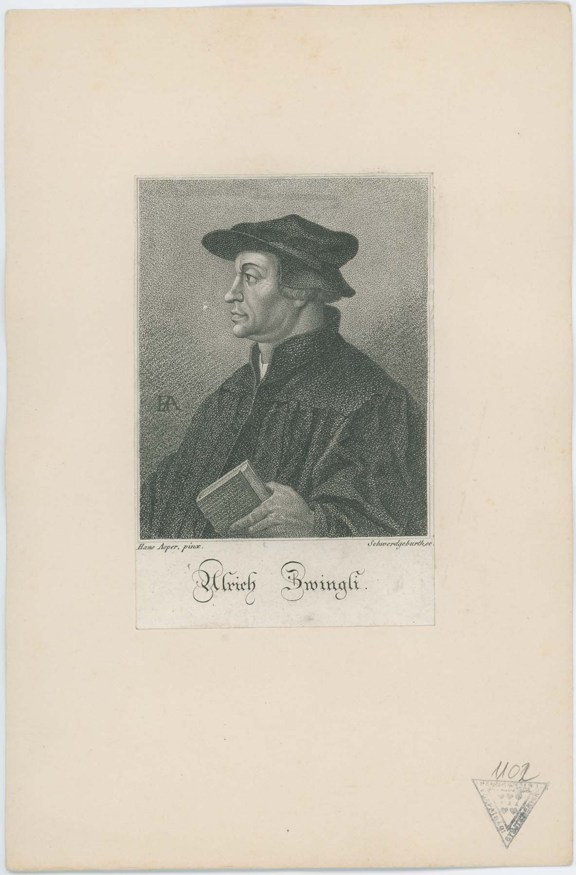 Ulrich Zwingli (Pannonhalma Főapátsági Múzeum CC BY-NC-SA)