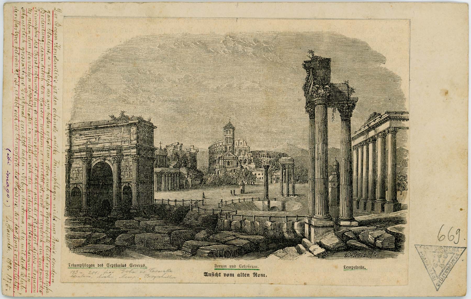 Róma, Forum Romanum (Pannonhalma Főapátsági Múzeum CC BY-NC-SA)