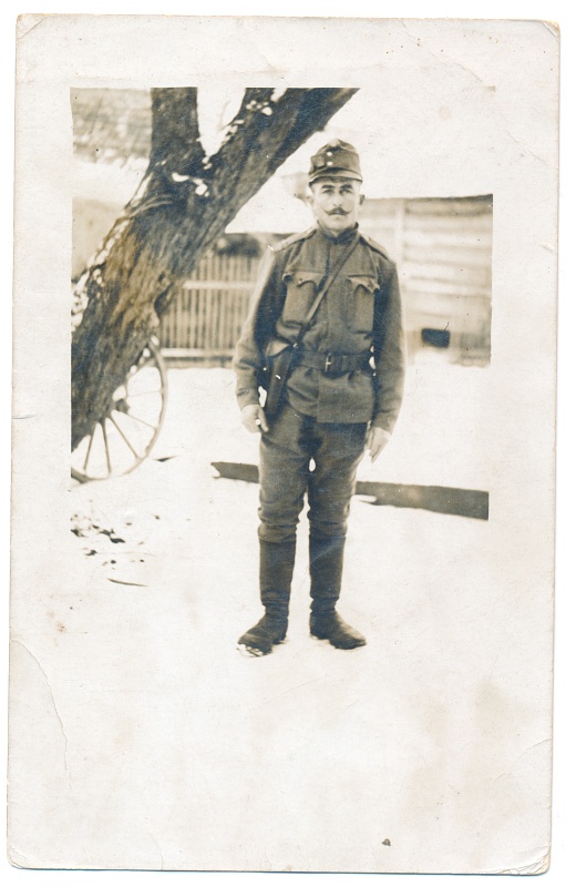 Katonai portré (Hencidai helytörténeti gyűjtemény CC BY-NC-SA)