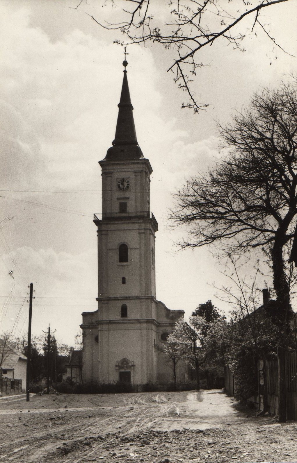 A ladányi református templom (Karacs Ferenc Múzeum, Püspökladány CC BY-NC-SA)
