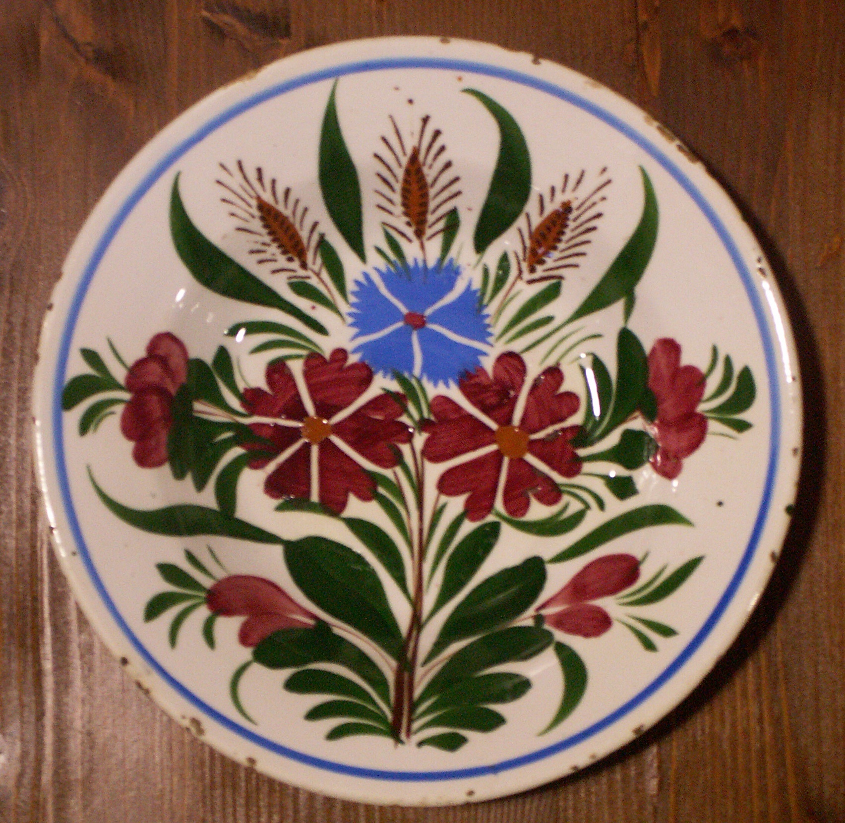 tányér (Rozsnyai István Muzeális Gyűjtemény, Létavértes CC BY-NC-SA)