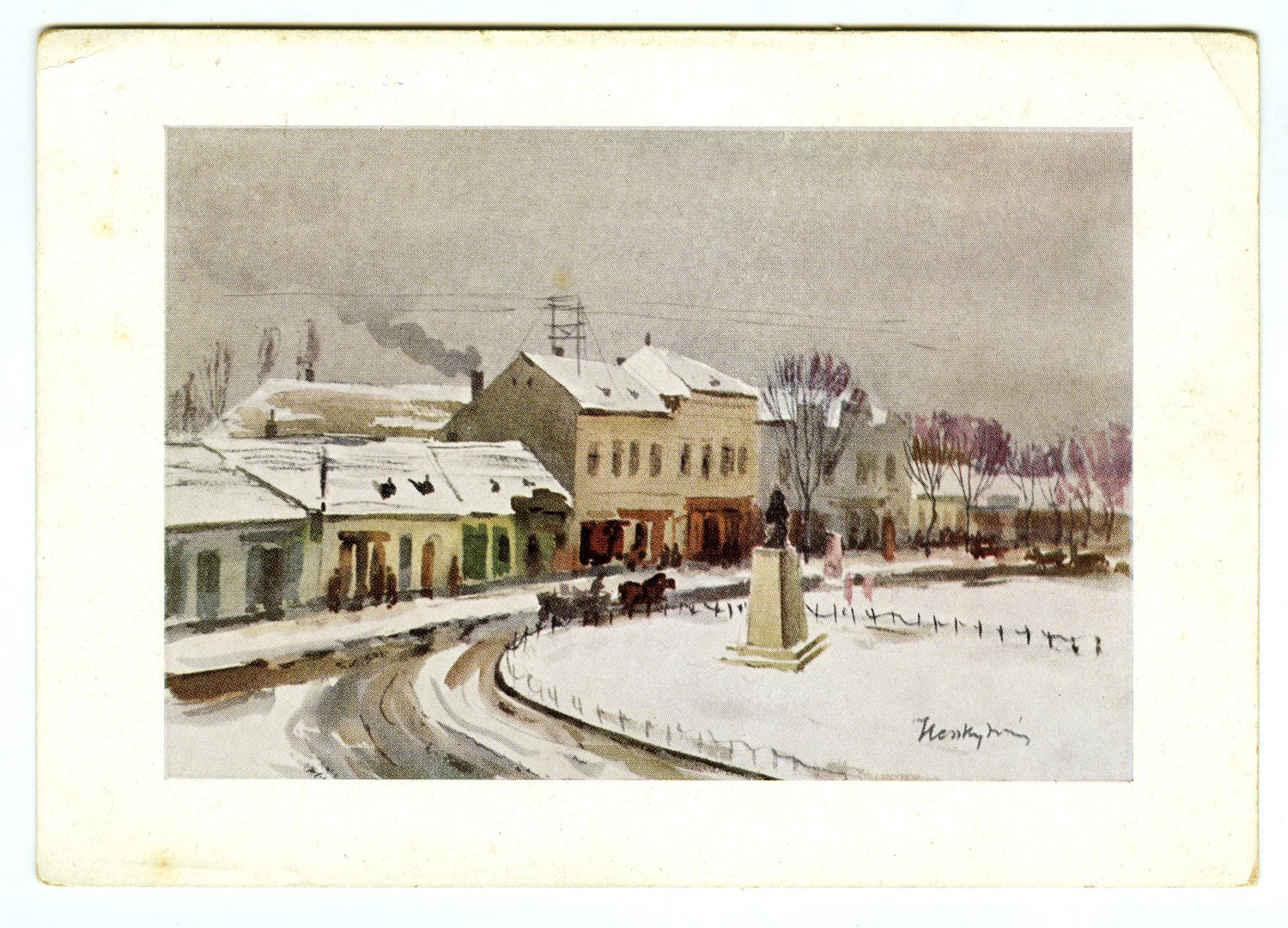 Képeslap Kuny Domokos Múzeum MúzeumDigitárKomáromEsztergom