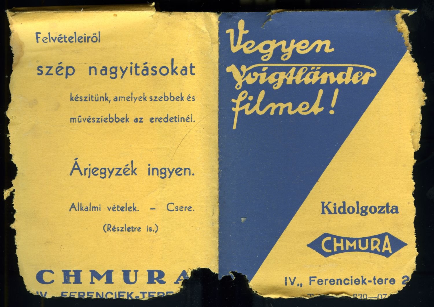 Filmes tasak (Kuny Domokos Múzeum CC BY-NC-SA)