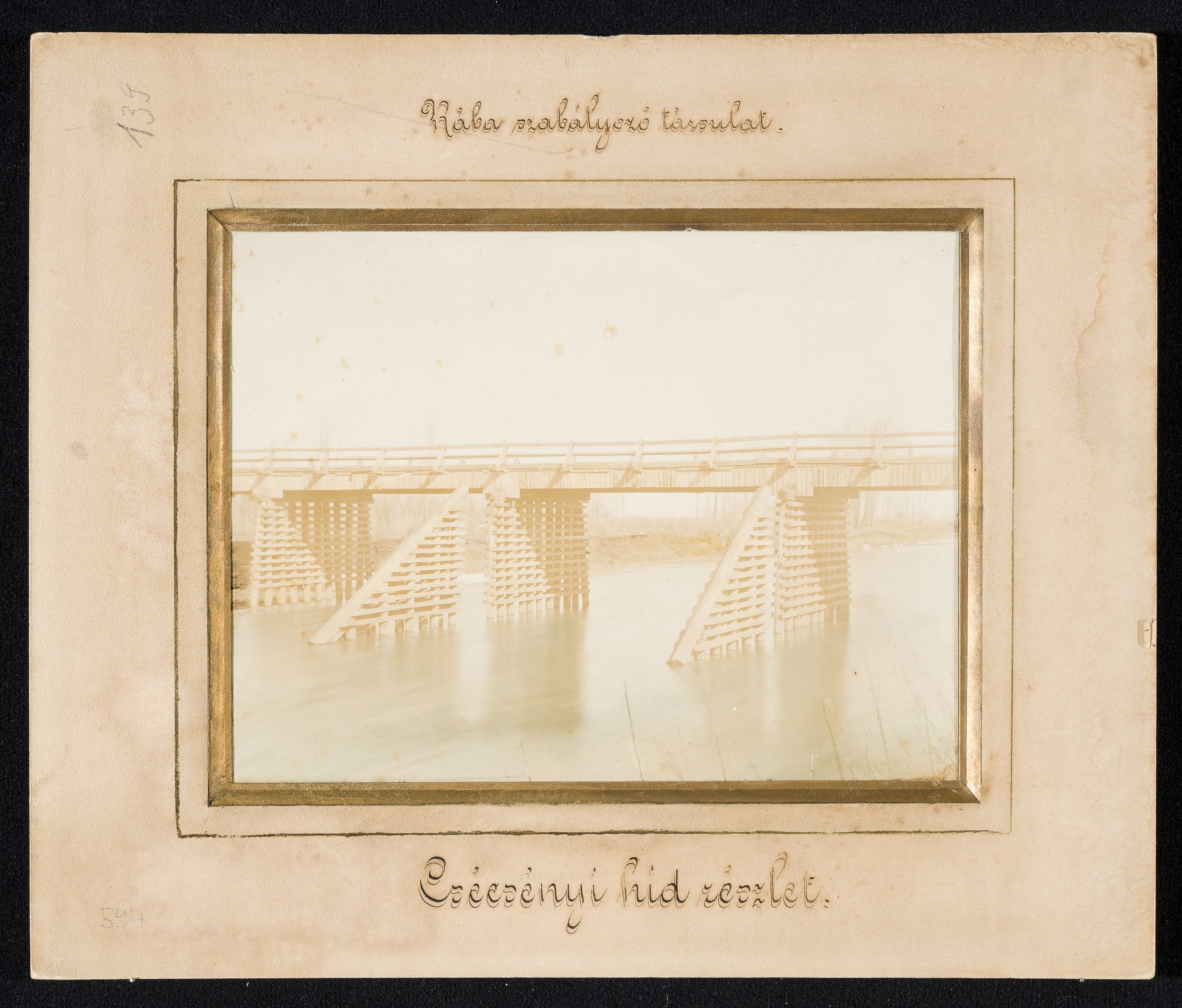Látkép a csécsényi hídról (Magyar Környezetvédelmi és Vízügyi Múzeum - Duna Múzeum CC BY-NC-SA)