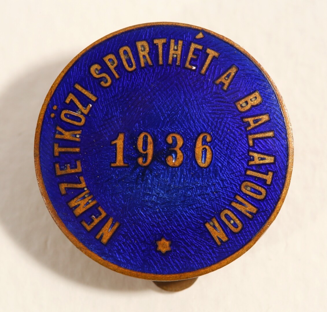 Nemzetközi Sporthét a Balatonon 1936 (Magyar Környezetvédelmi és Vízügyi Múzeum - Duna Múzeum CC BY-NC-SA)