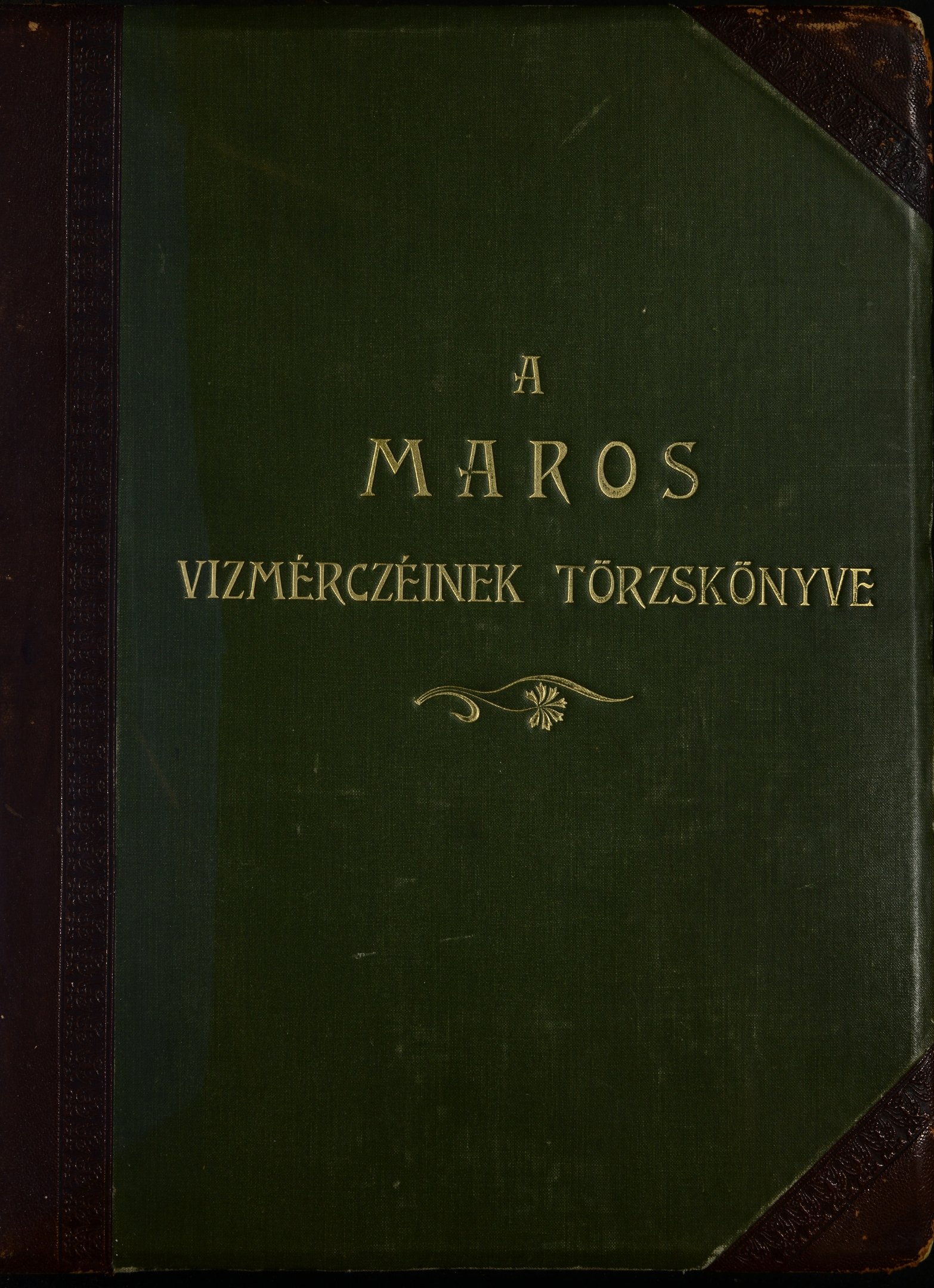 A Maros vízmércéinek törzskönyve (Magyar Környezetvédelmi és Vízügyi Múzeum - Duna Múzeum CC BY-NC-SA)