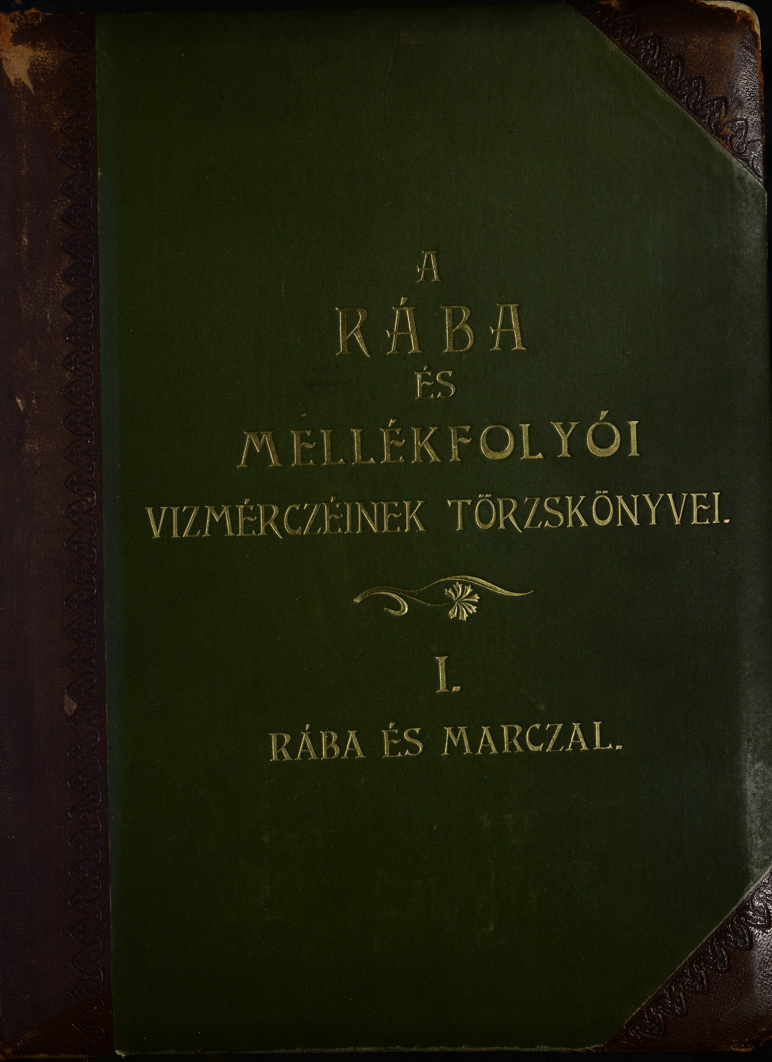 A Rába és mellékfolyói vízmércéinek törzskönyvei - Rába és Marczal (Magyar Környezetvédelmi és Vízügyi Múzeum - Duna Múzeum CC BY-NC-SA)