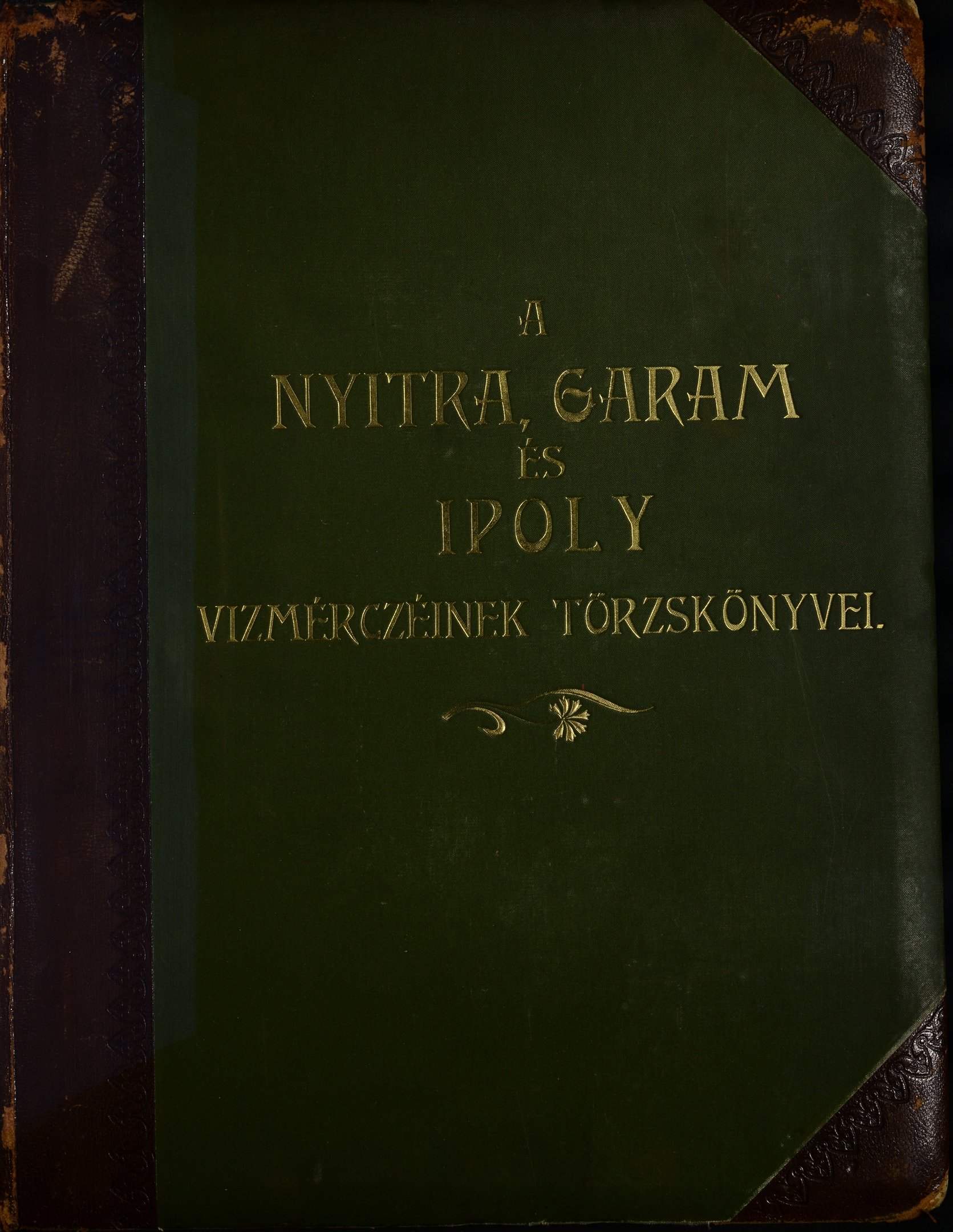 A Nyitra, a Garam és az Ipoly vízmércéinek törzskönyve (Magyar Környezetvédelmi és Vízügyi Múzeum - Duna Múzeum CC BY-NC-SA)