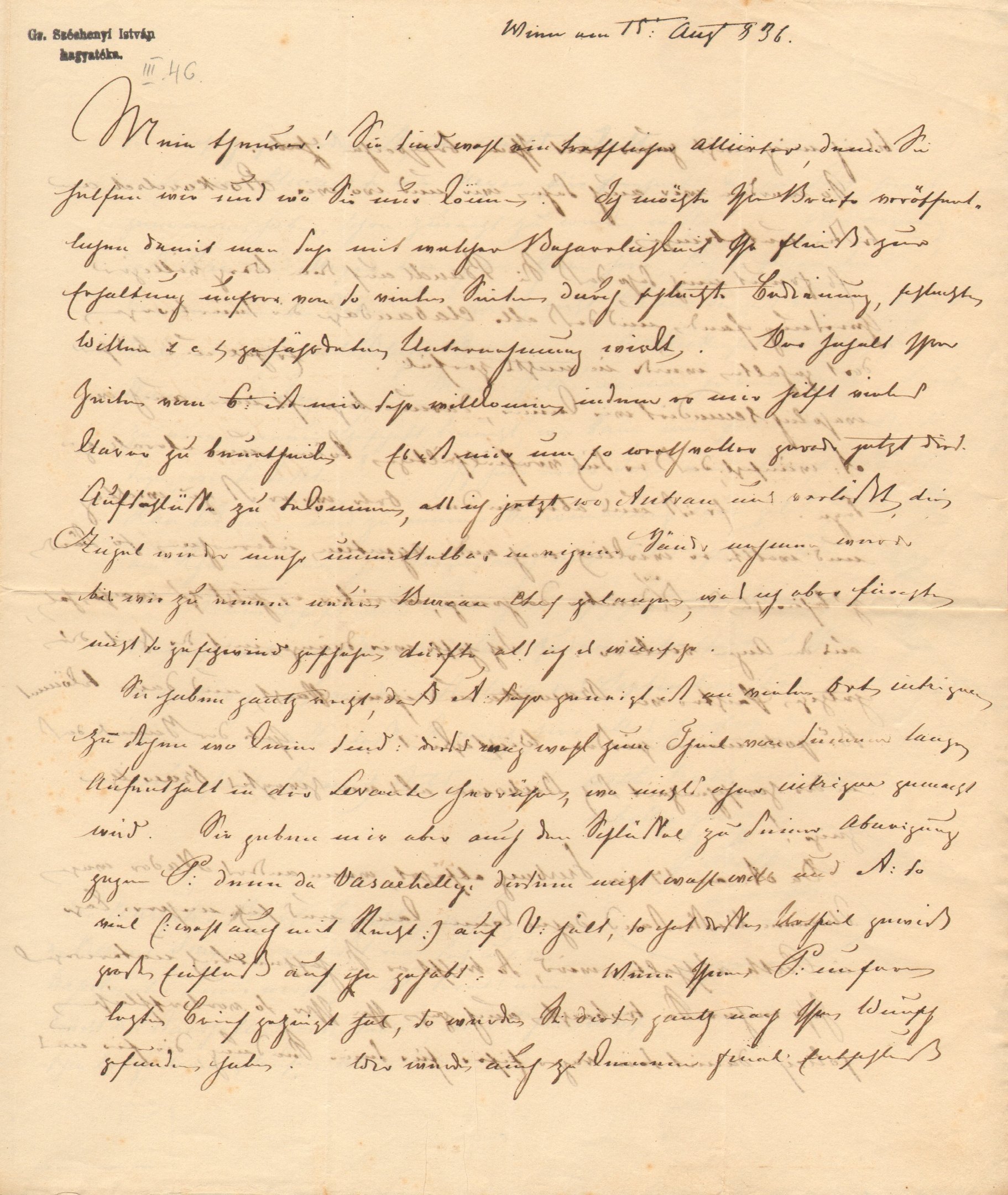 J.B. Puthon levele (Magyar Környezetvédelmi és Vízügyi Múzeum - Duna Múzeum CC BY-NC-SA)