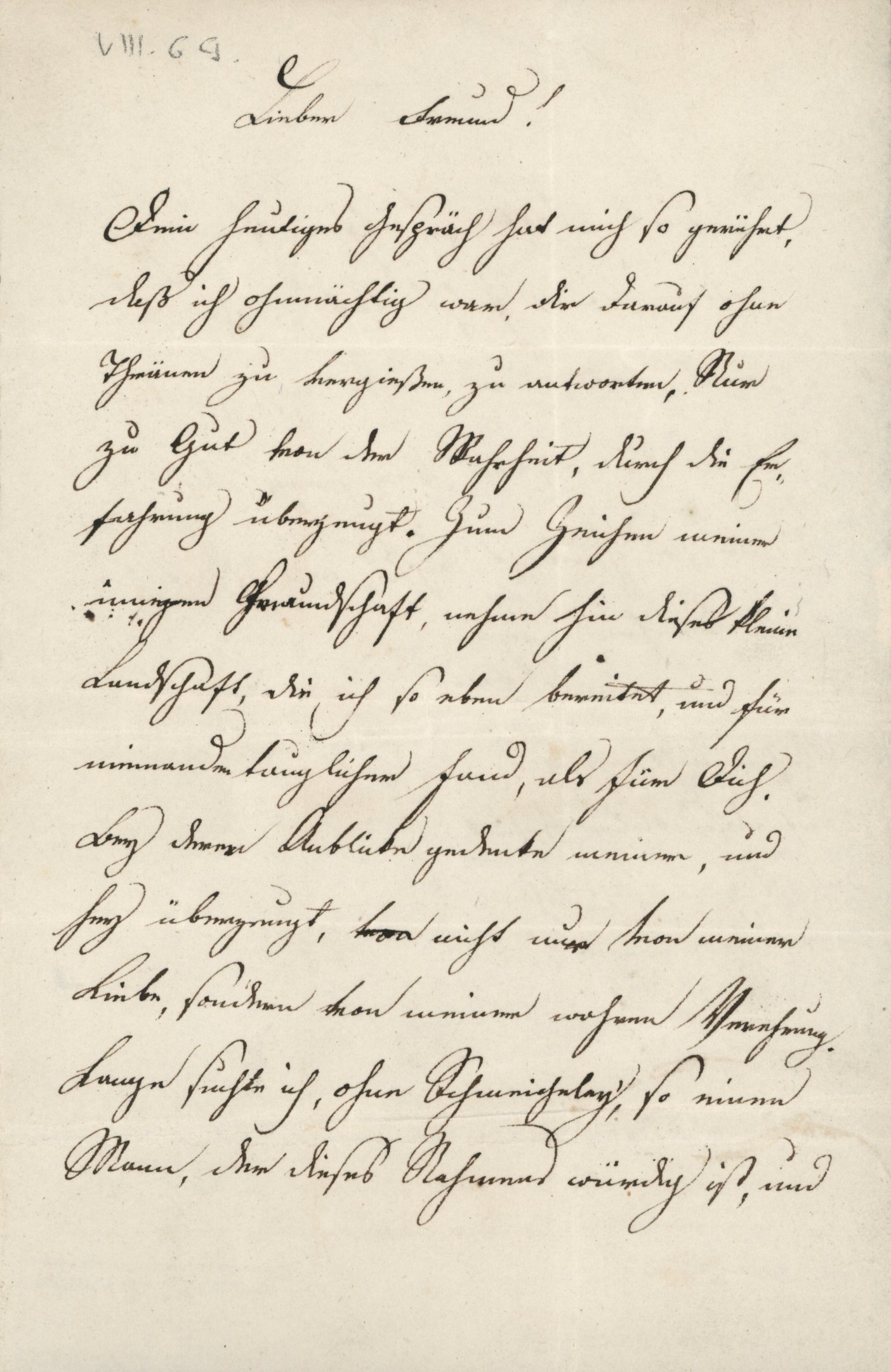 Gr. Zichy Jenő levele Széchenyi Istvánhoz (Magyar Környezetvédelmi és Vízügyi Múzeum - Duna Múzeum CC BY-NC-SA)