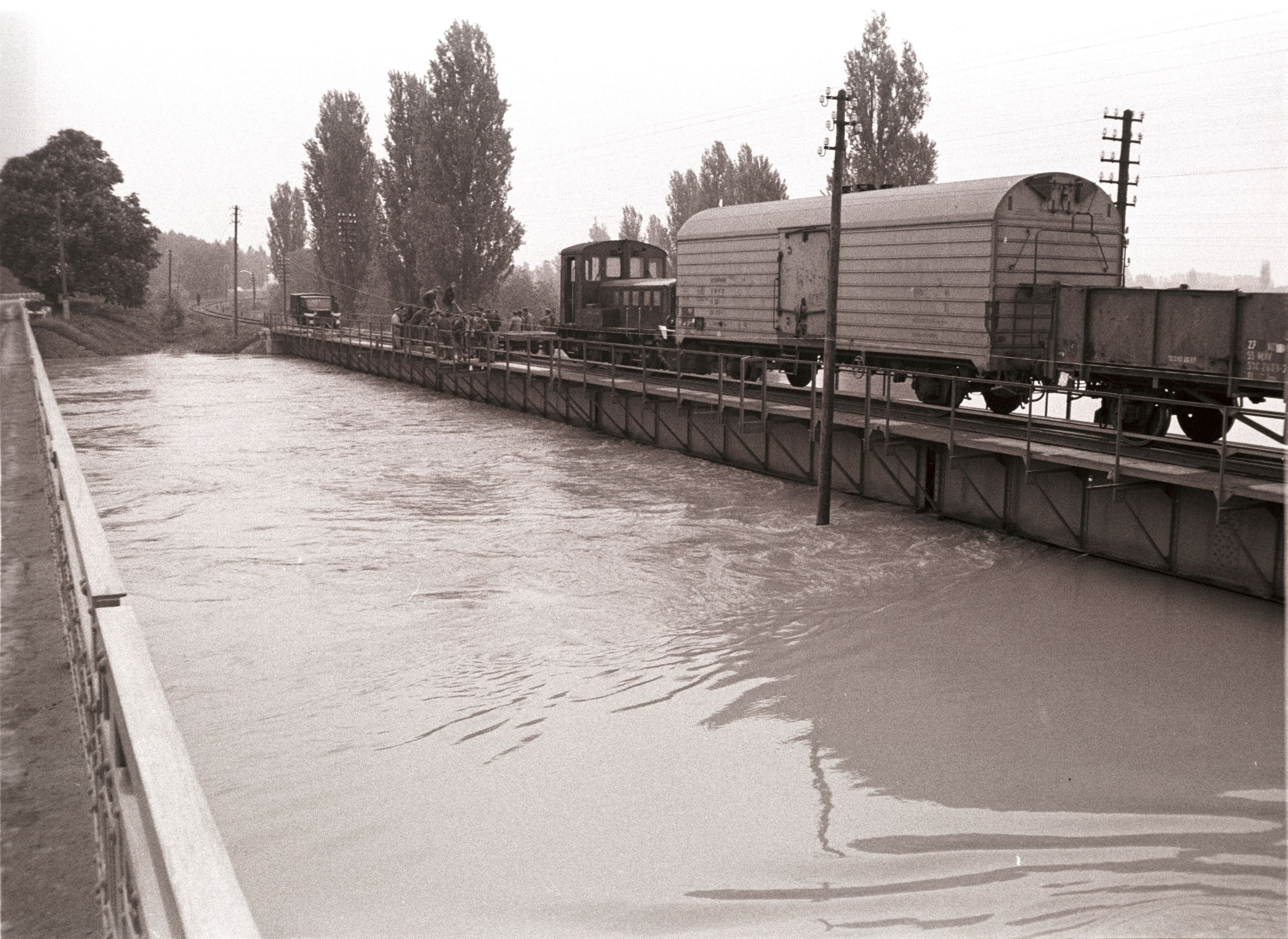 Makói vasúti híd (Magyar Környezetvédelmi és Vízügyi Múzeum - Duna Múzeum CC BY-NC-SA)