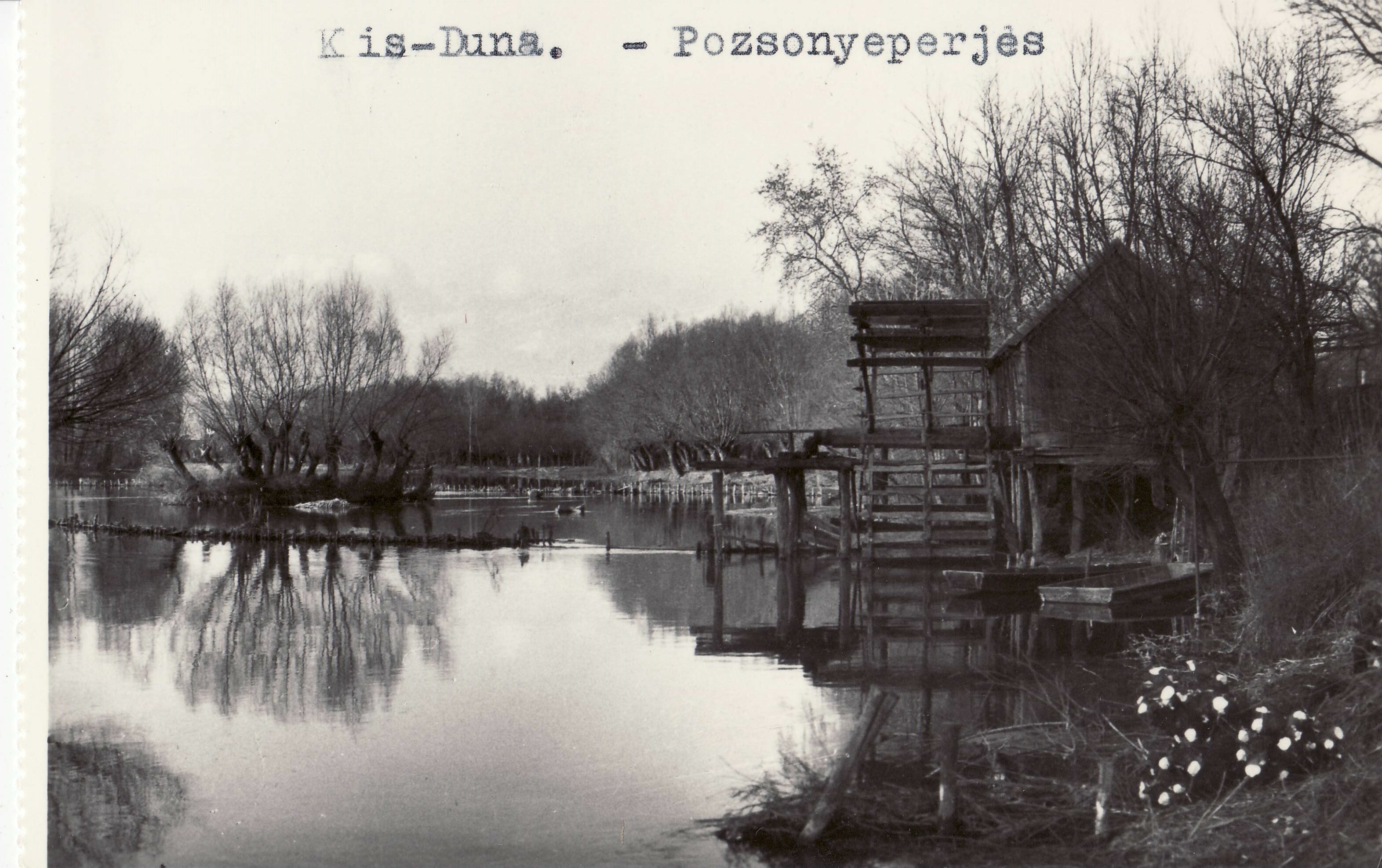 Kis-Duna – Pozsonyeperjes (Magyar Környezetvédelmi és Vízügyi Múzeum - Duna Múzeum CC BY-NC-SA)