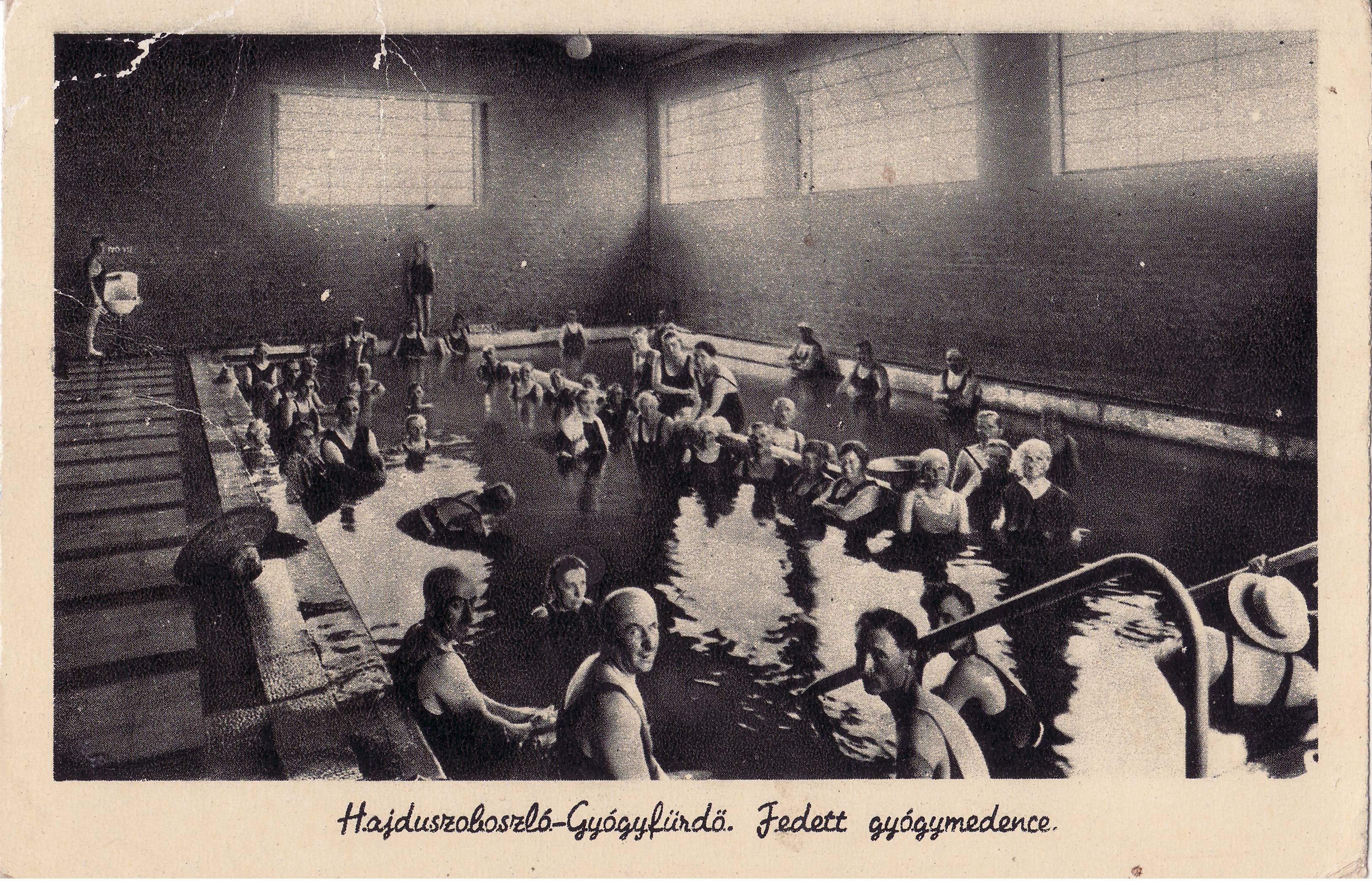 Hajdúszoboszló – Gyógyfürdő, Fedett gyógymedence (Magyar Környezetvédelmi és Vízügyi Múzeum - Duna Múzeum CC BY-NC-SA)