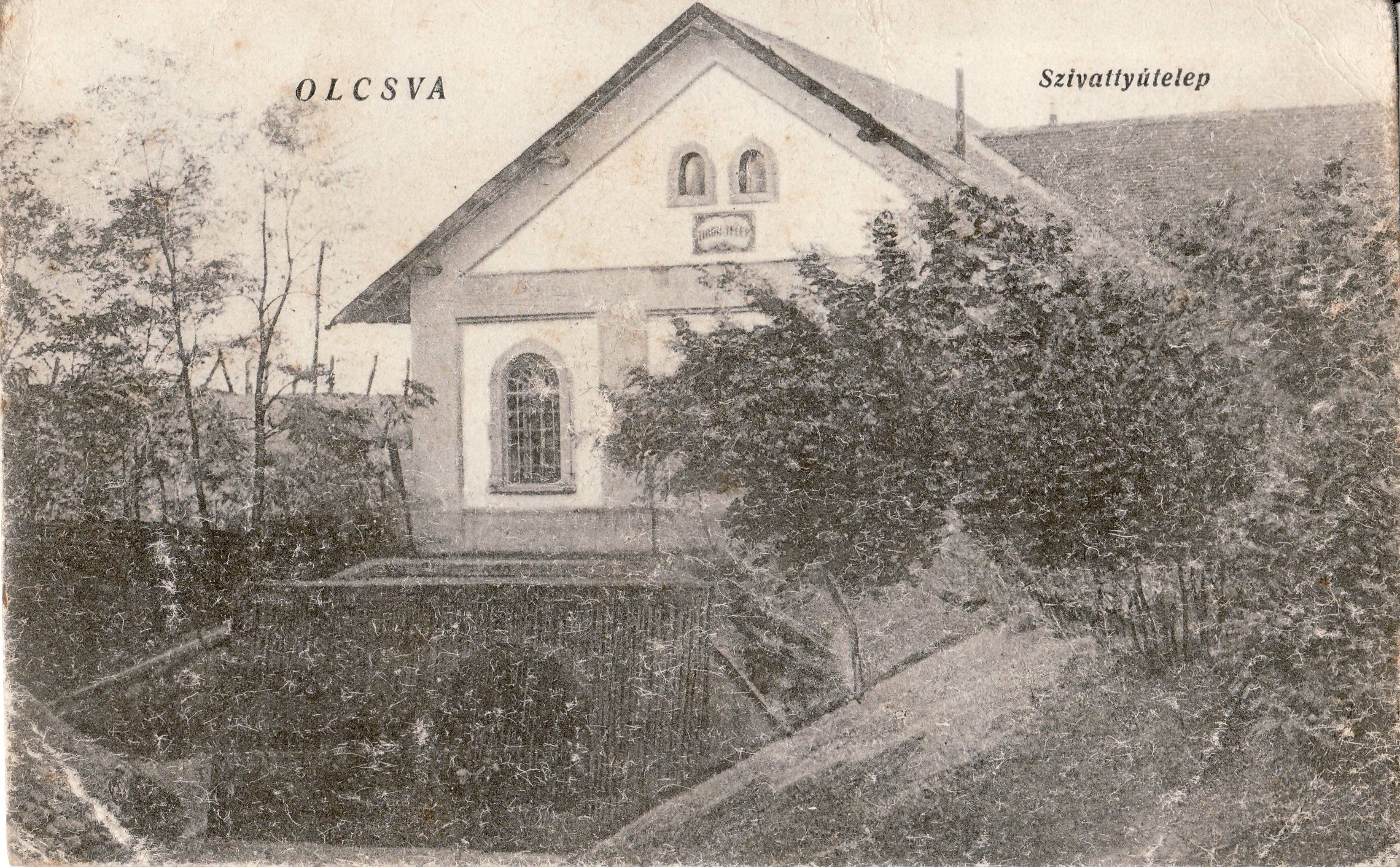 Olcsva – Szivattyútelep (Magyar Környezetvédelmi és Vízügyi Múzeum - Duna Múzeum CC BY-NC-SA)