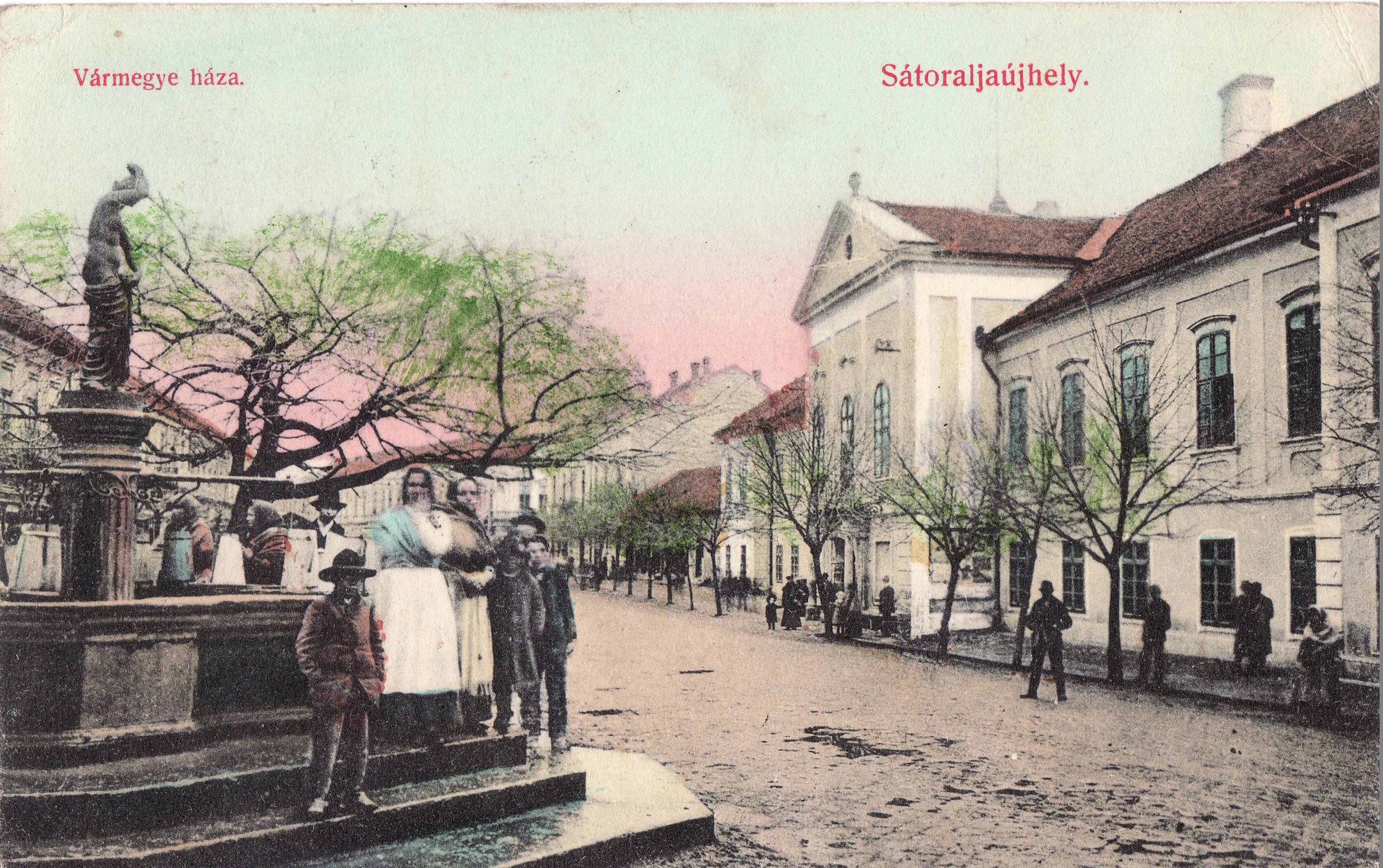 Sátoraljaújhely – Vármegye háza (Magyar Környezetvédelmi és Vízügyi Múzeum - Duna Múzeum CC BY-NC-SA)