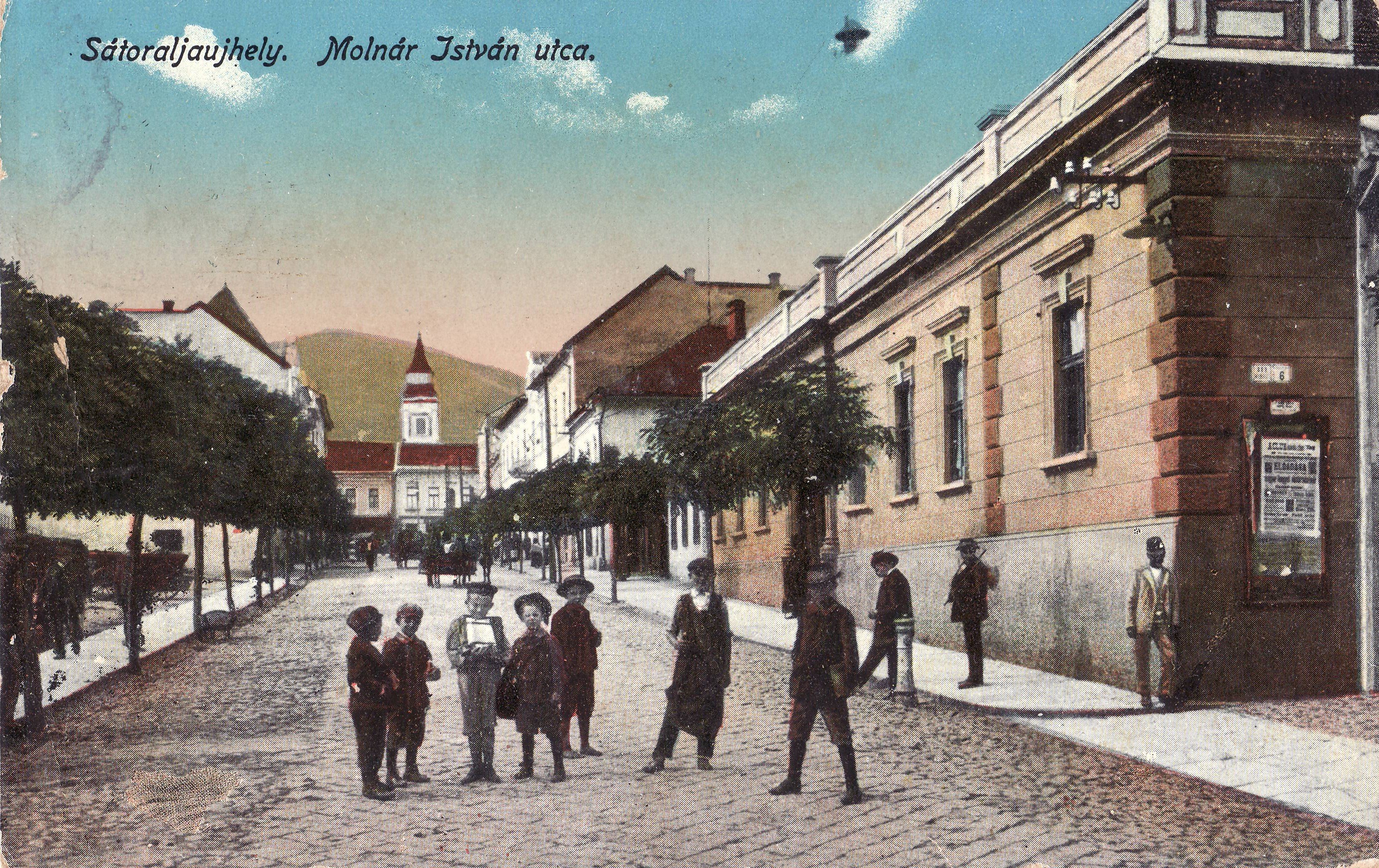 Sátoraljaújhely – Molnár István utca (Magyar Környezetvédelmi és Vízügyi Múzeum - Duna Múzeum CC BY-NC-SA)