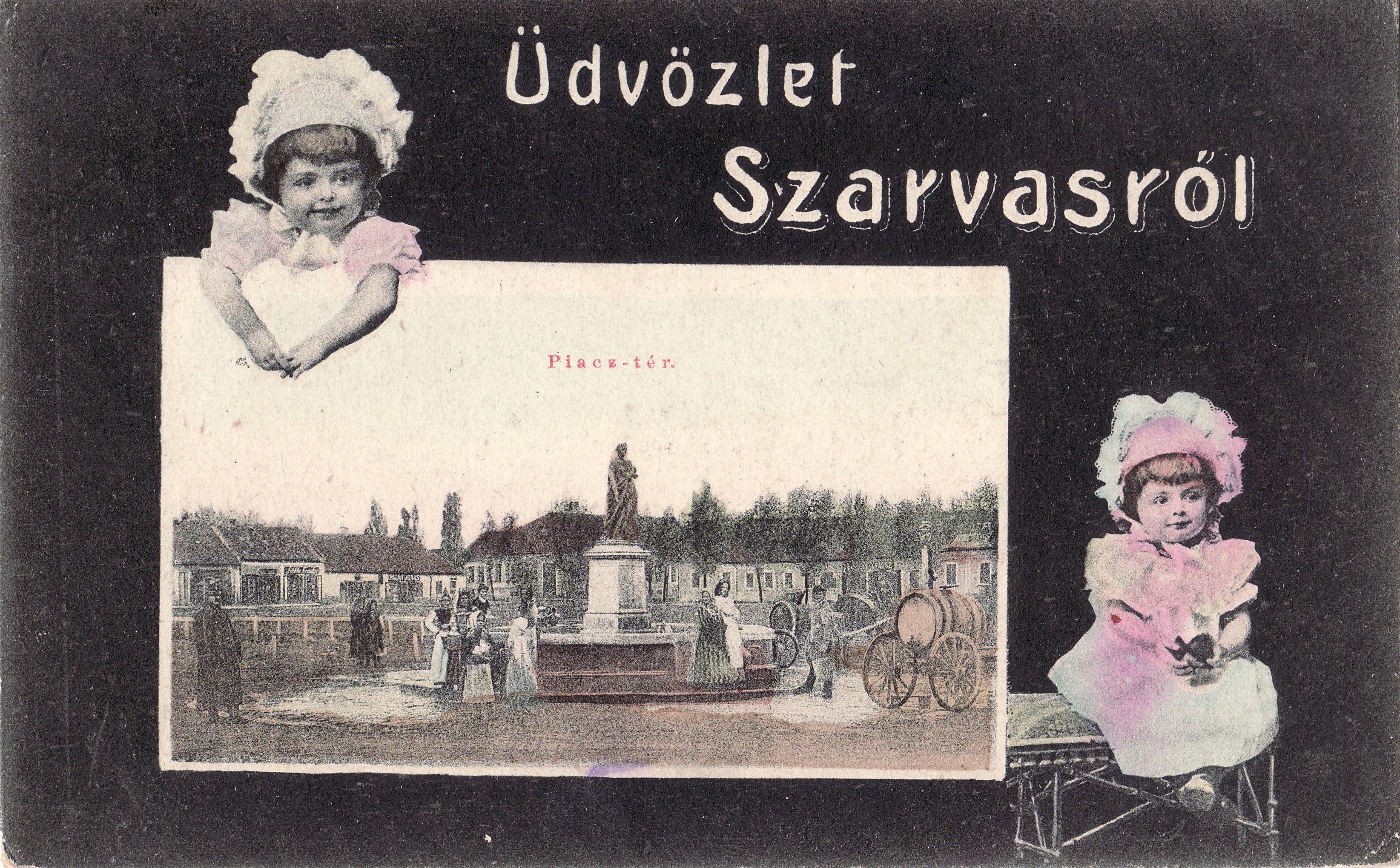 Üdvözlet Szarvasról (Magyar Környezetvédelmi és Vízügyi Múzeum - Duna Múzeum CC BY-NC-SA)