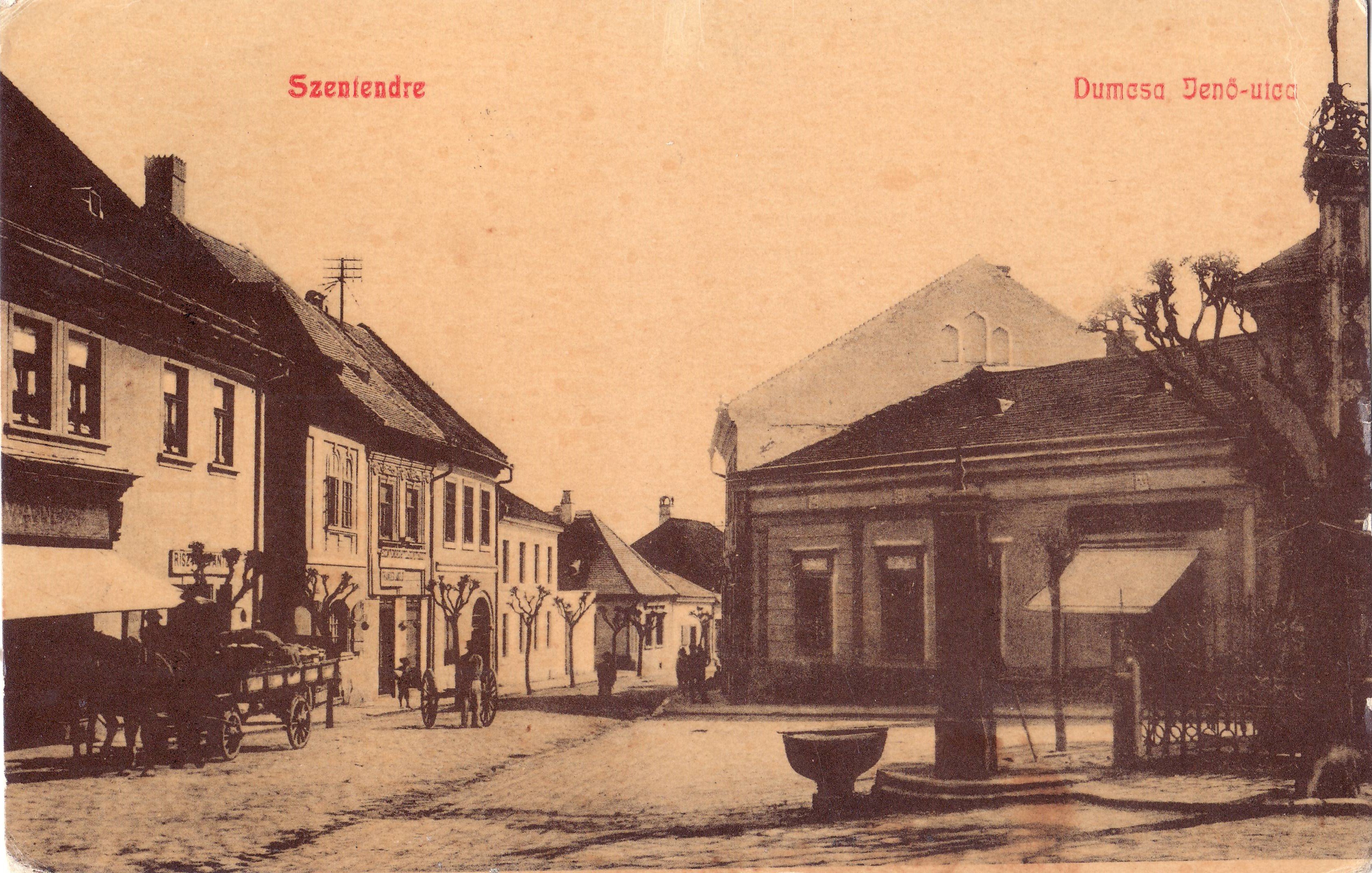 Szentendre – Dumcsa Jenő utca (Magyar Környezetvédelmi és Vízügyi Múzeum - Duna Múzeum CC BY-NC-SA)