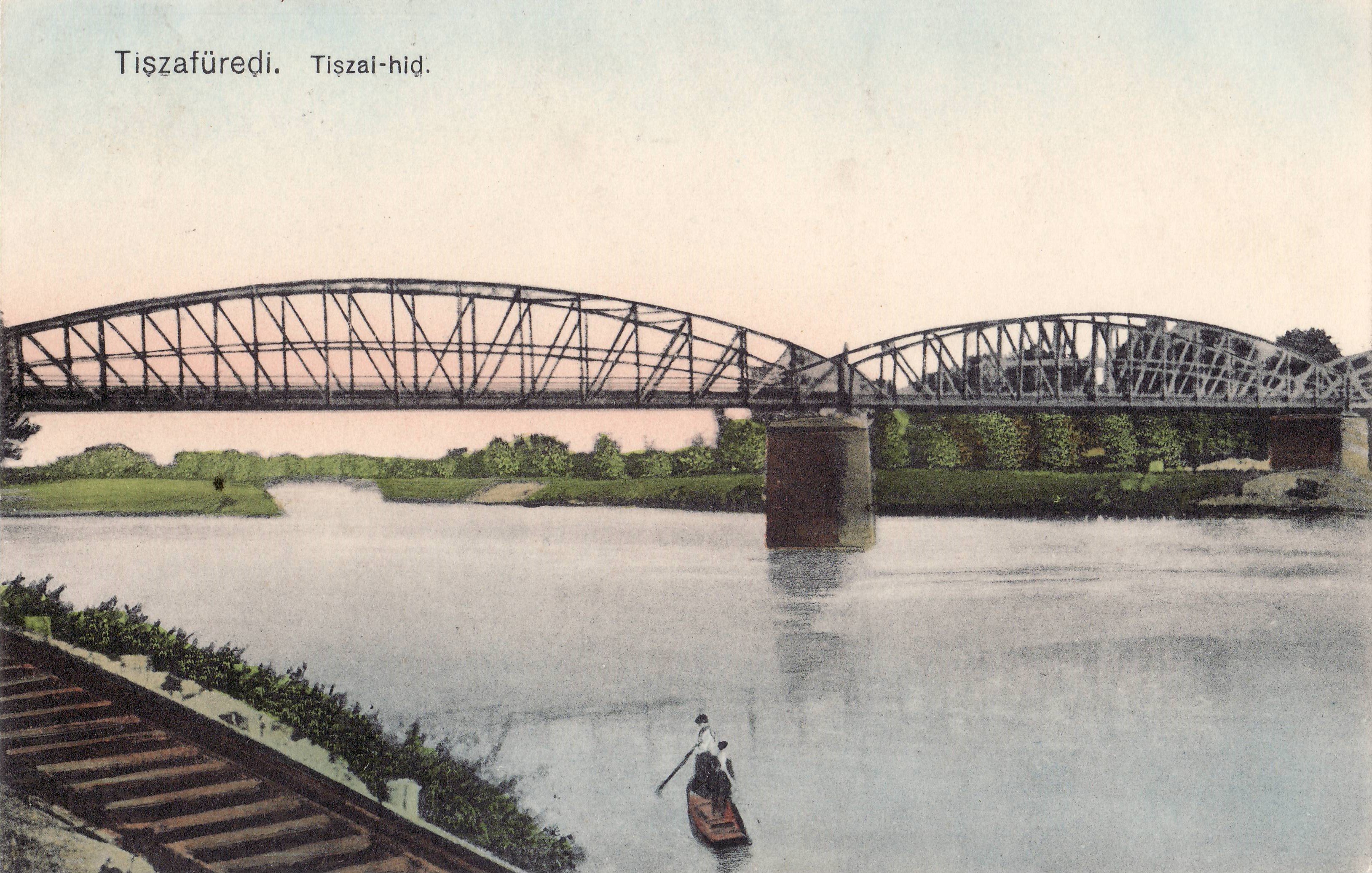 Tiszafüred – Tiszai-híd (Magyar Környezetvédelmi és Vízügyi Múzeum - Duna Múzeum CC BY-NC-SA)