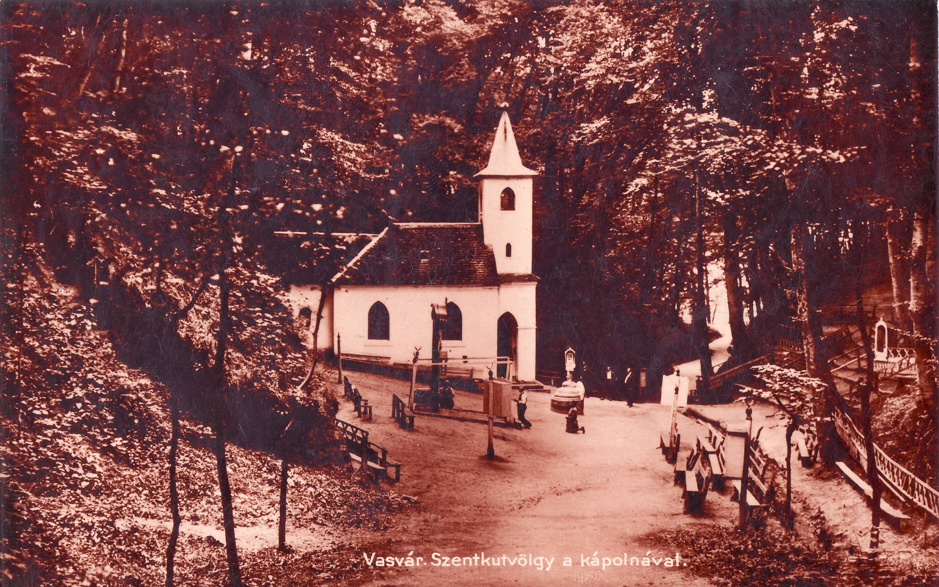 Vasvár – Szentkutvölgy a kápolnával (Magyar Környezetvédelmi és Vízügyi Múzeum - Duna Múzeum CC BY-NC-SA)