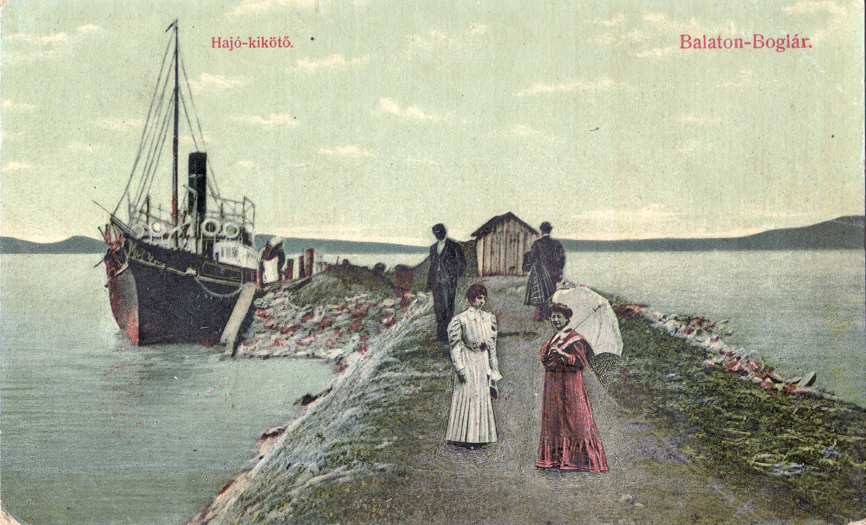Balaton-Boglár – Hajó-kikötő (Magyar Környezetvédelmi és Vízügyi Múzeum - Duna Múzeum CC BY-NC-SA)
