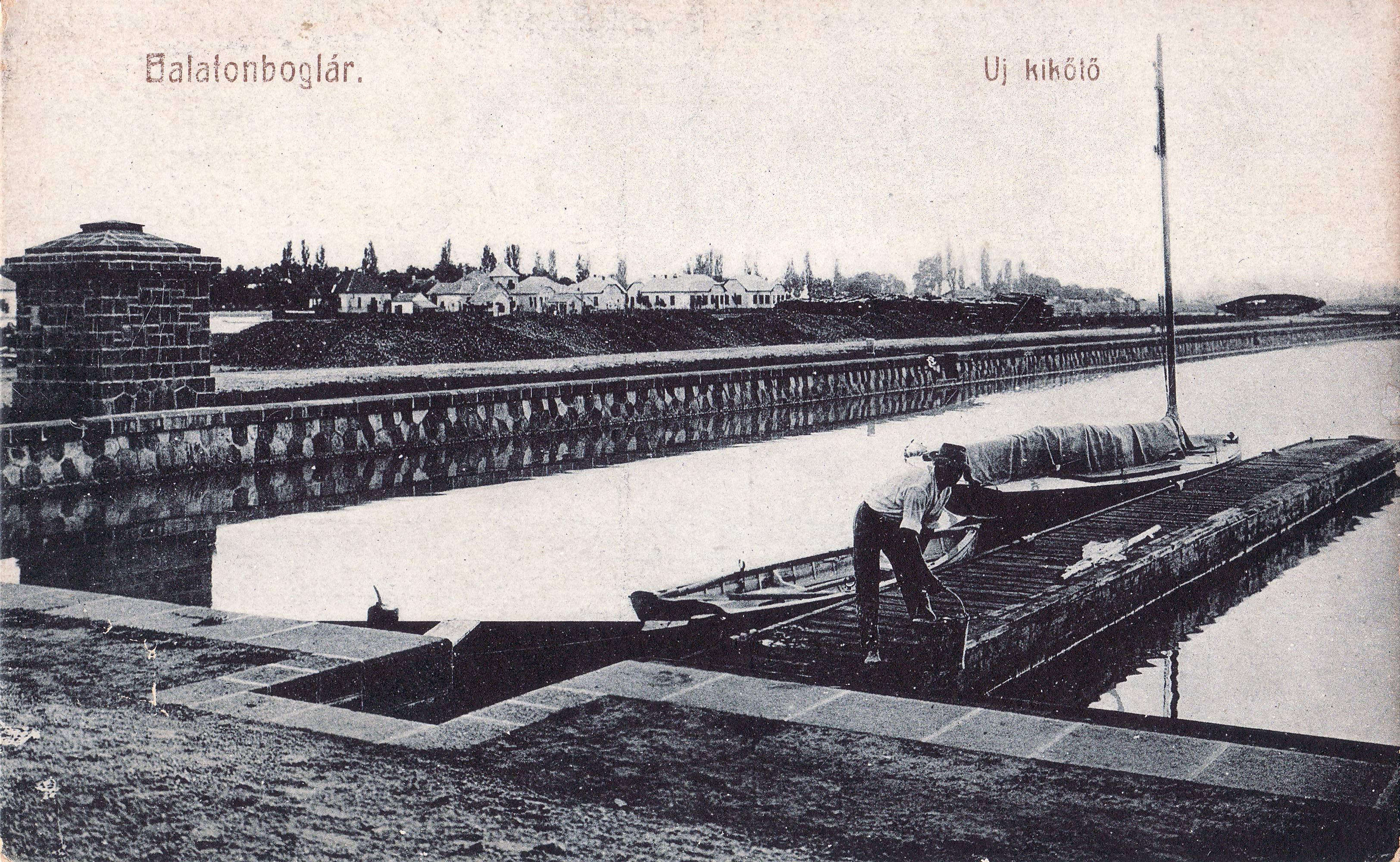 Balatonboglár – Új kikötő (Magyar Környezetvédelmi és Vízügyi Múzeum - Duna Múzeum CC BY-NC-SA)
